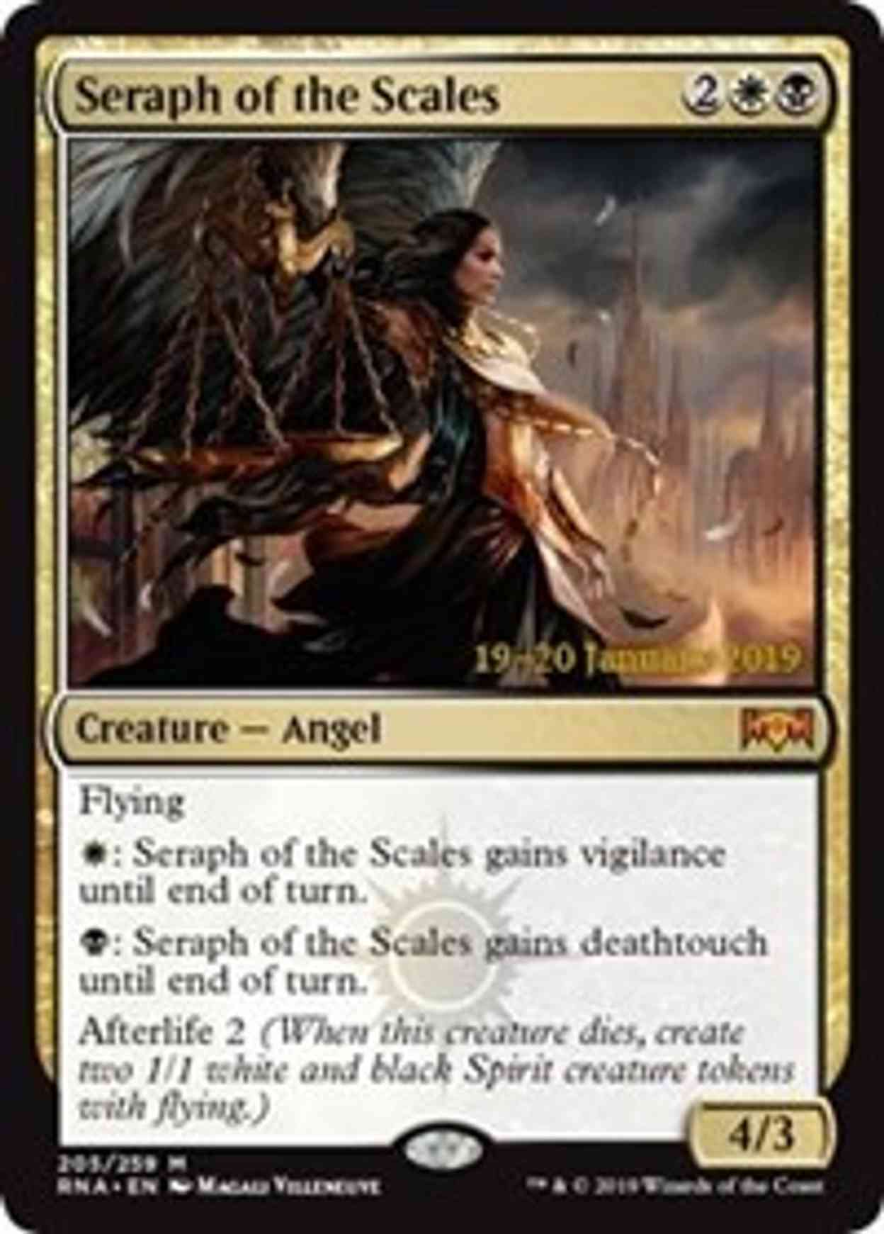 Seraph of the Scales magic card front