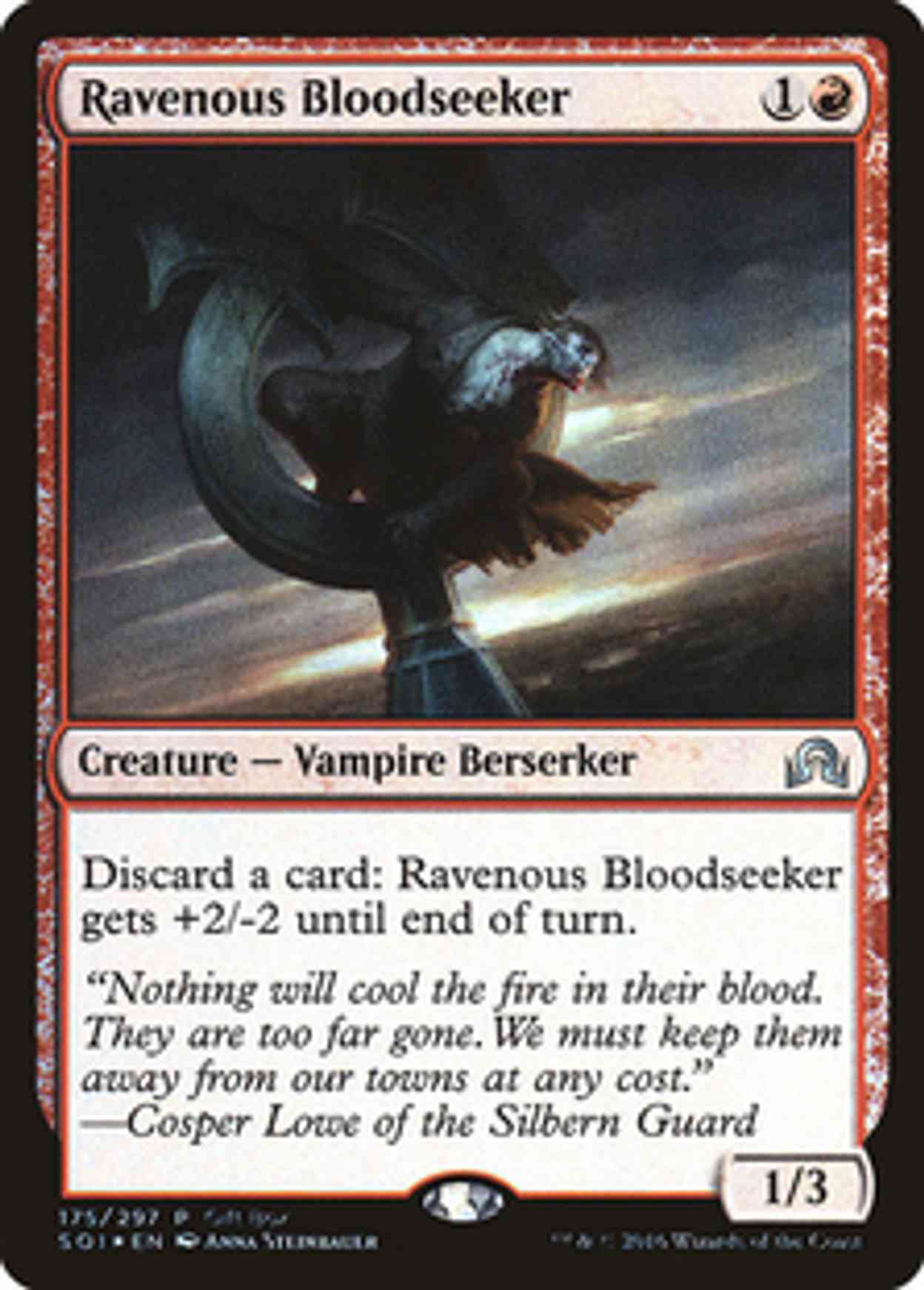 Ravenous Bloodseeker magic card front