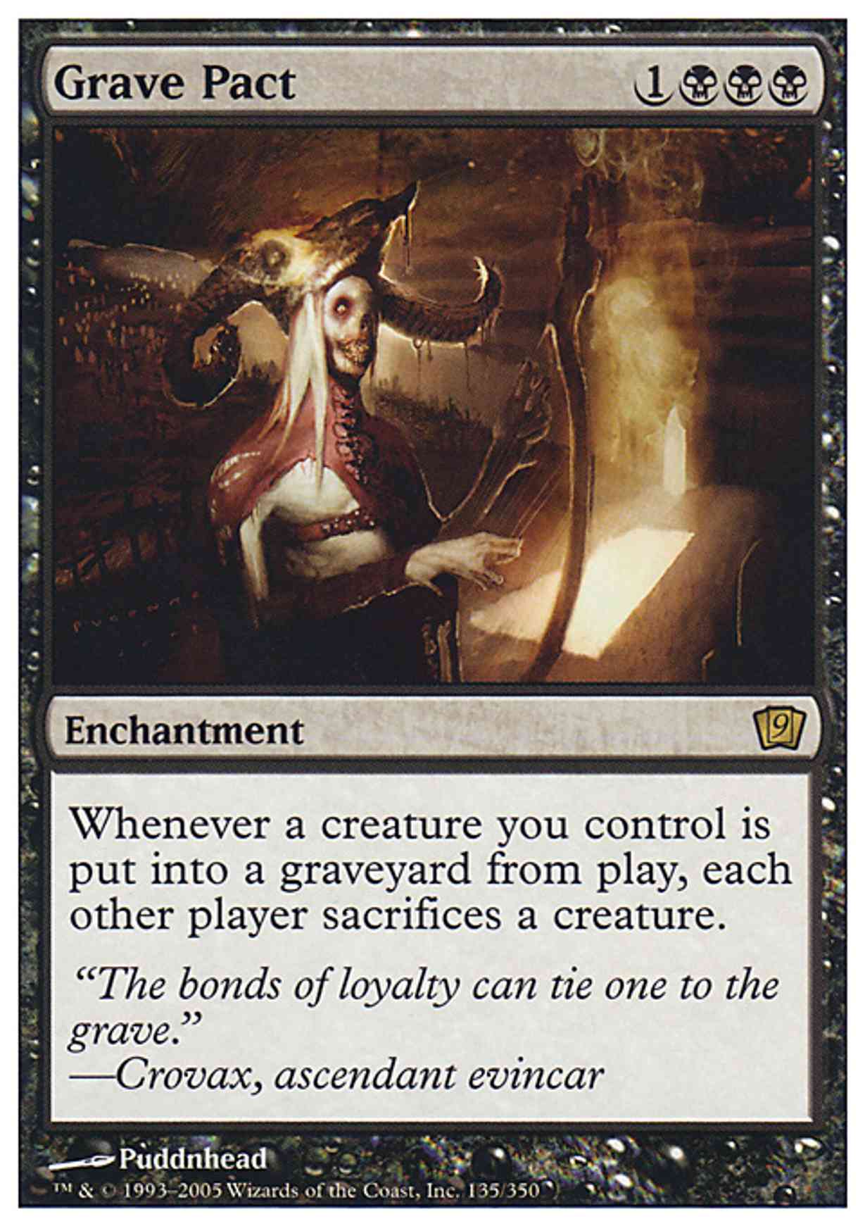 Grave Pact magic card front