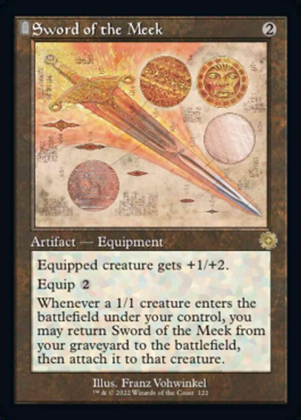Sword of the Meek (Schematic) magic card front