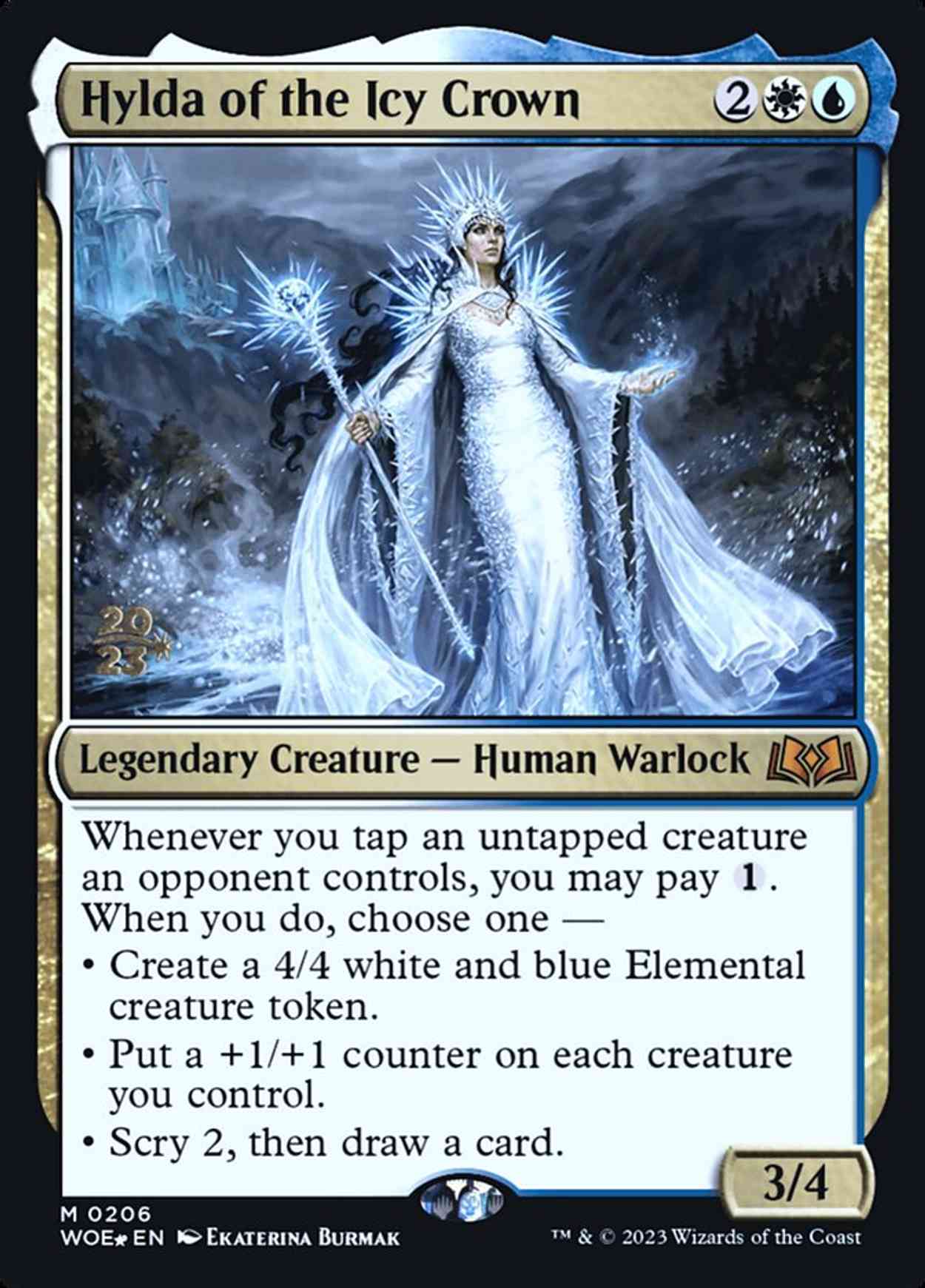 Hylda of the Icy Crown magic card front