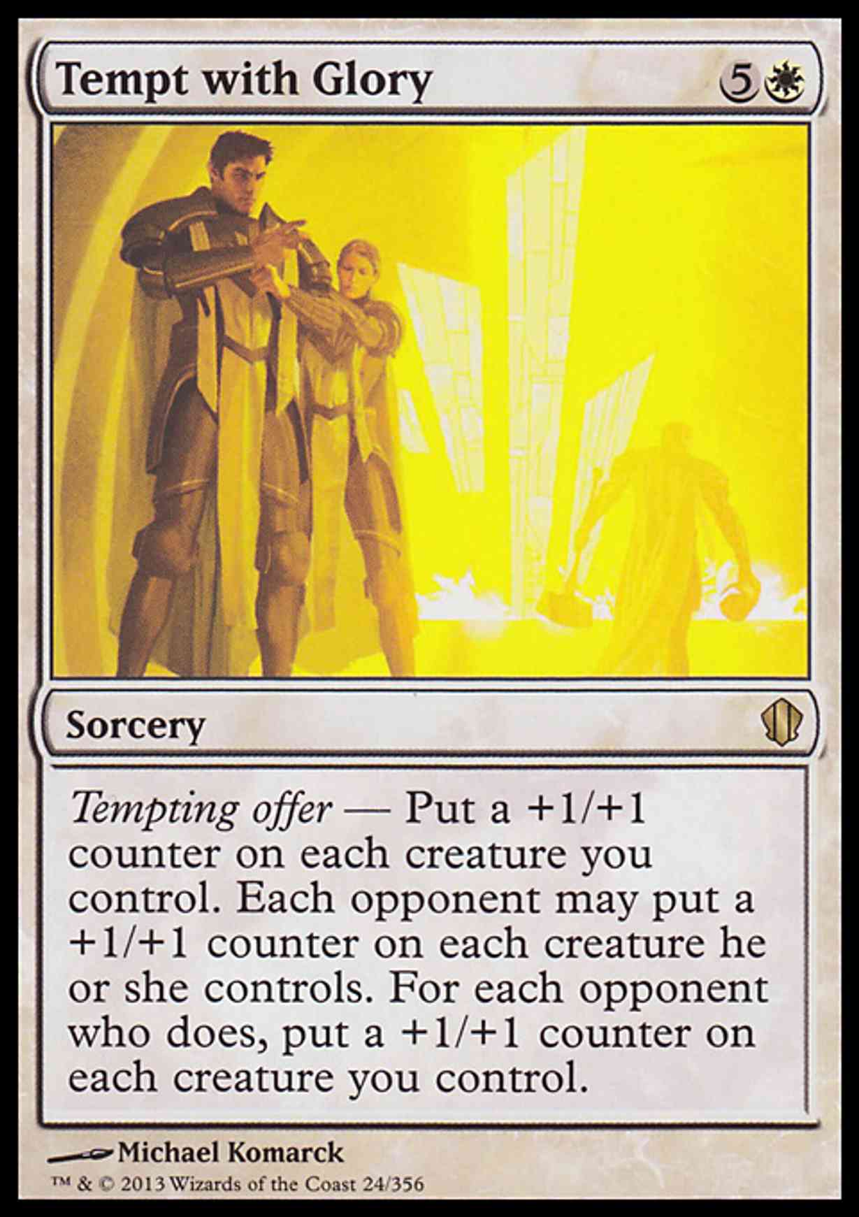 Tempt with Glory magic card front