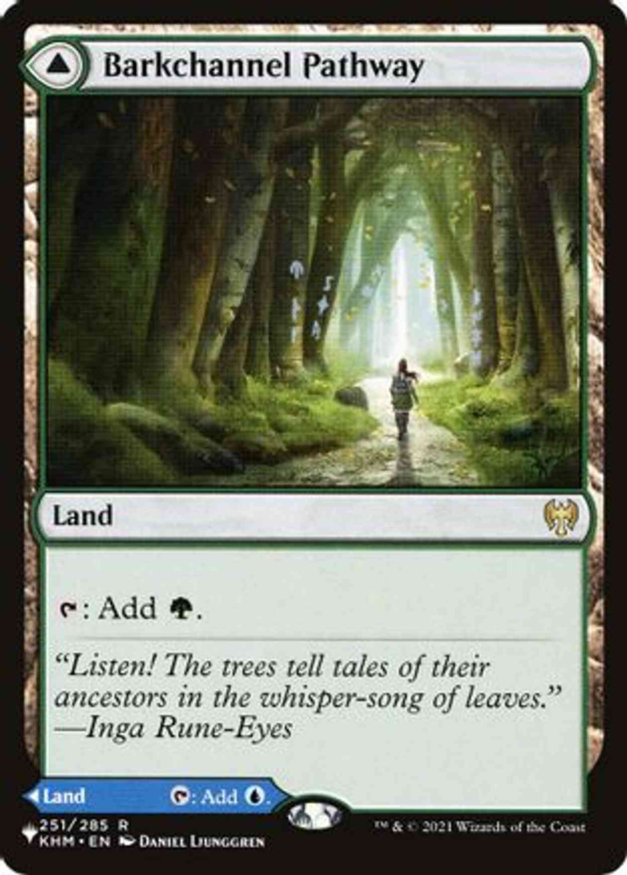 Barkchannel Pathway magic card front