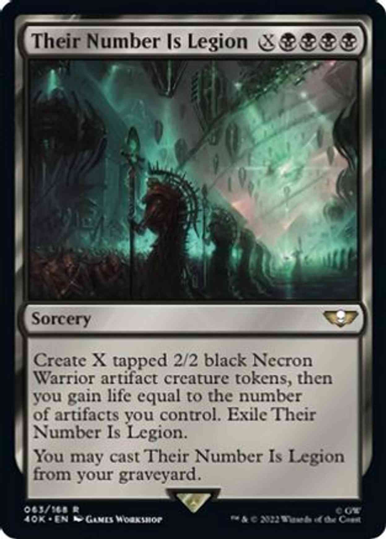 Their Number Is Legion (Surge Foil) magic card front