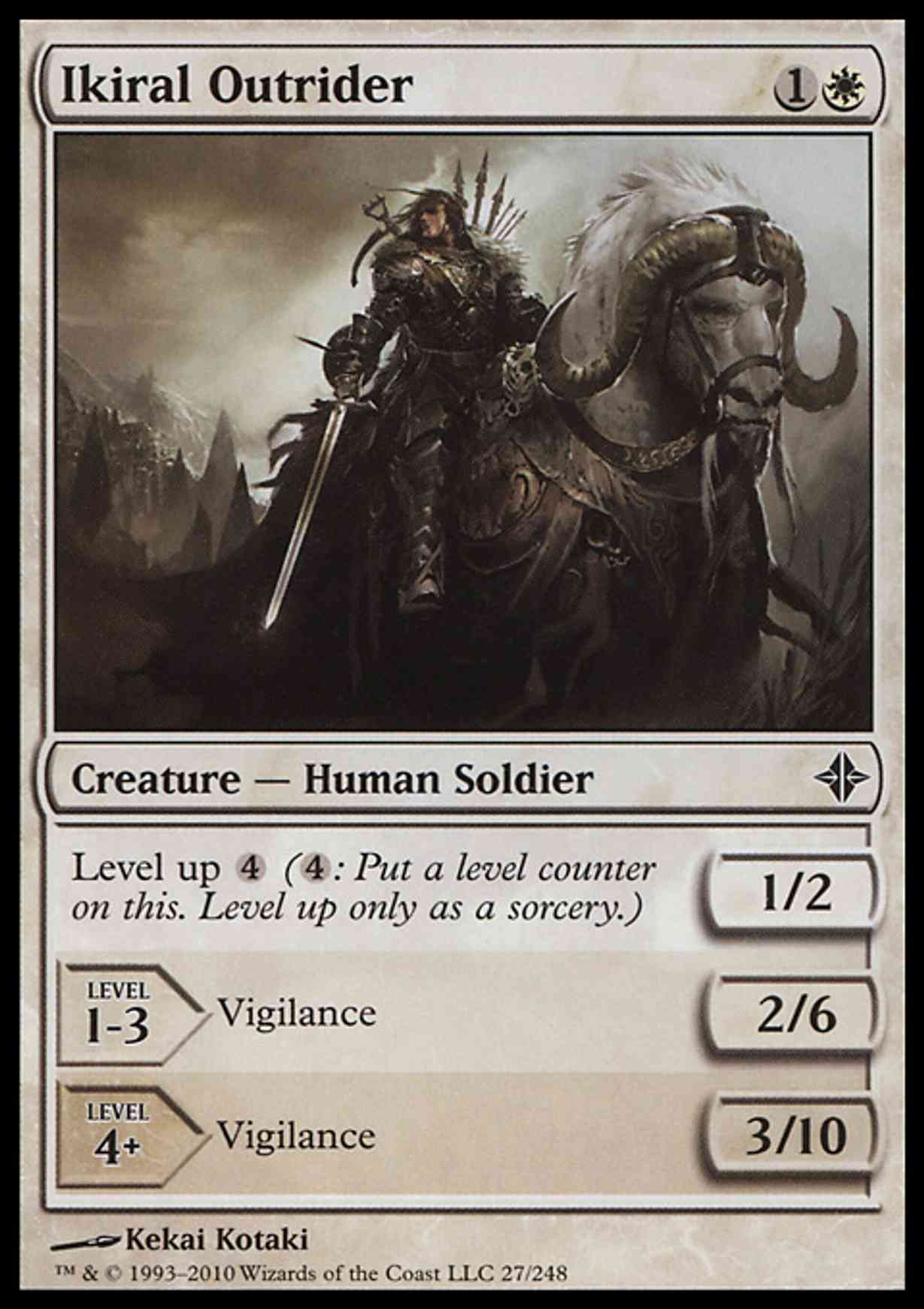 Ikiral Outrider magic card front