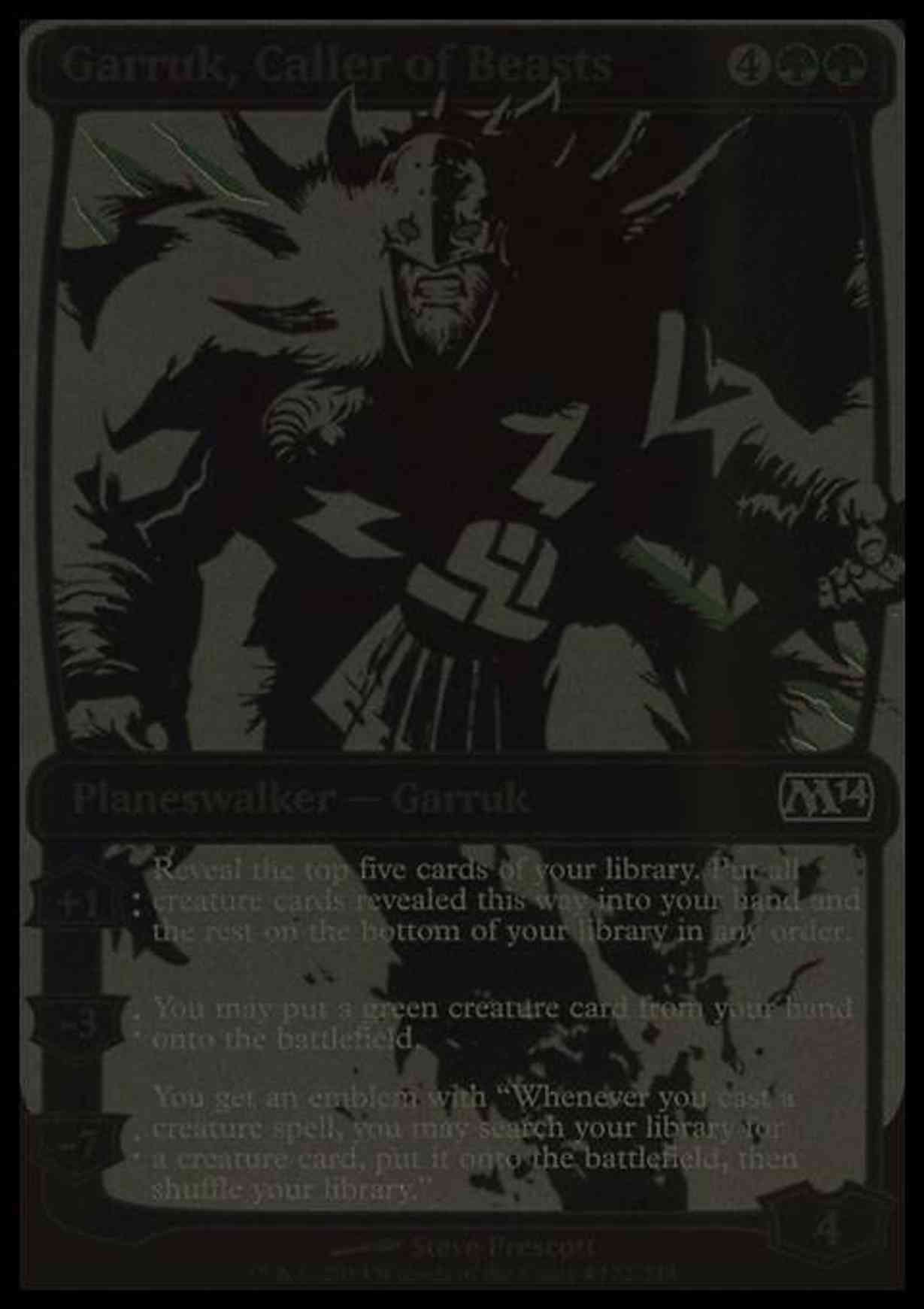 Garruk, Caller of Beasts (SDCC 2013 Exclusive) magic card front