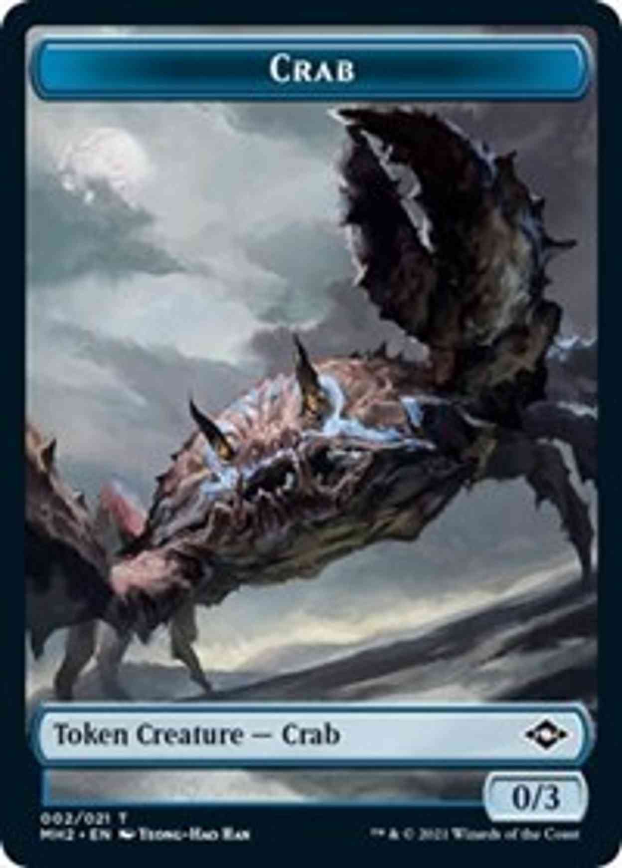 Crab Token magic card front