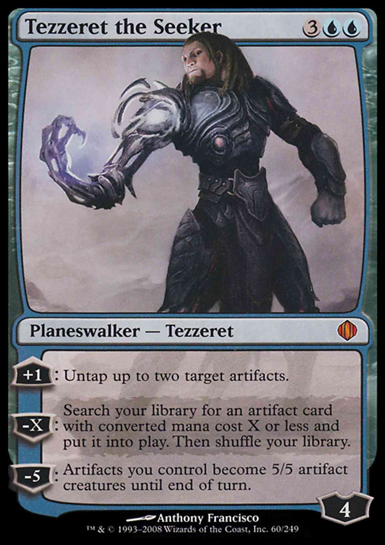 Tezzeret the Seeker magic card front