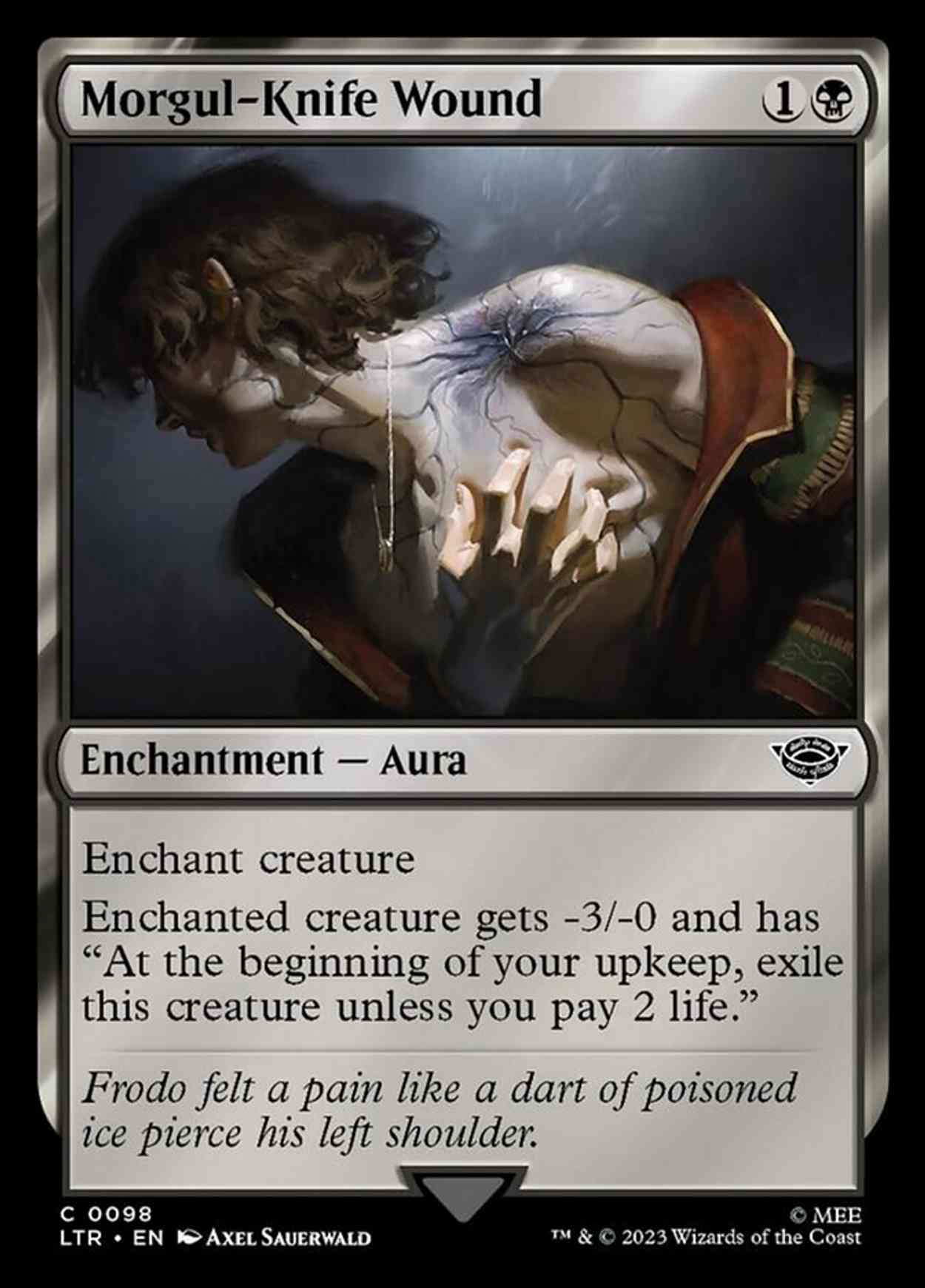 Morgul-Knife Wound magic card front