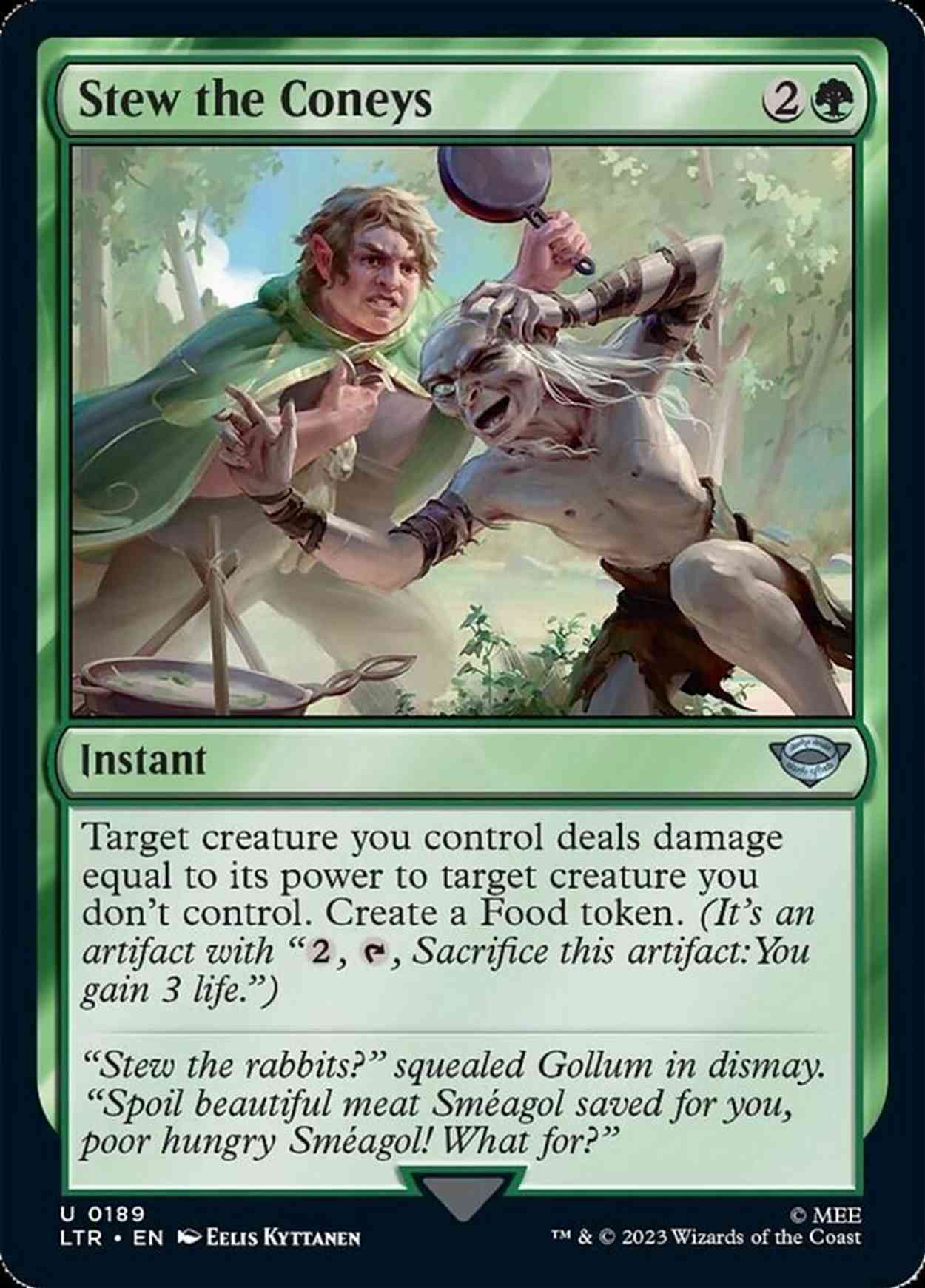 Stew the Coneys magic card front
