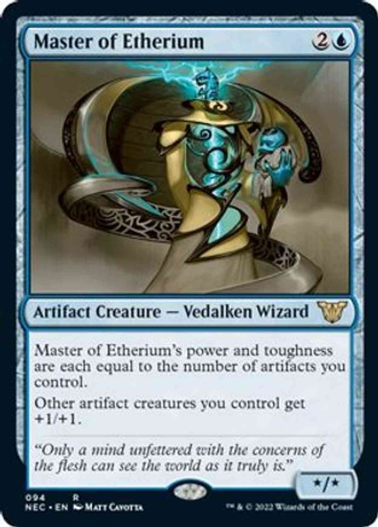 Master of Etherium magic card front
