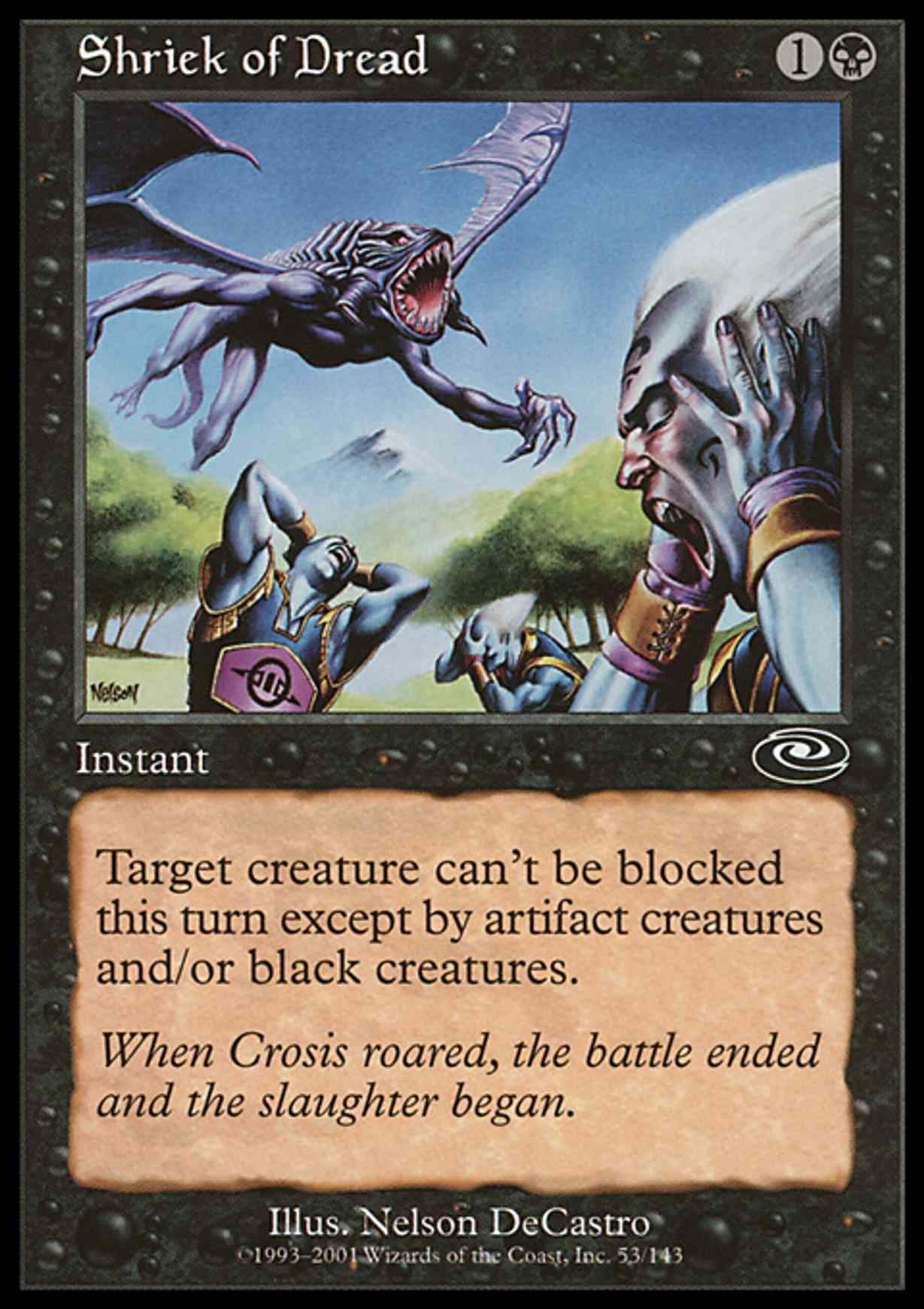 Shriek of Dread magic card front