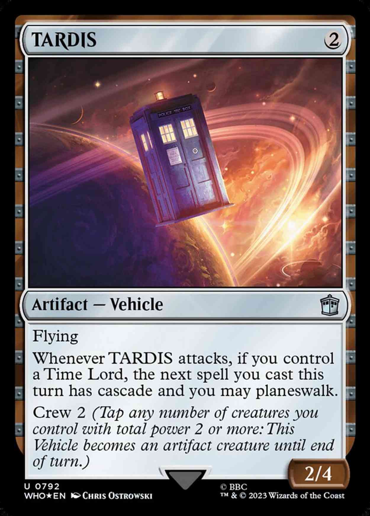 TARDIS (Surge Foil) magic card front