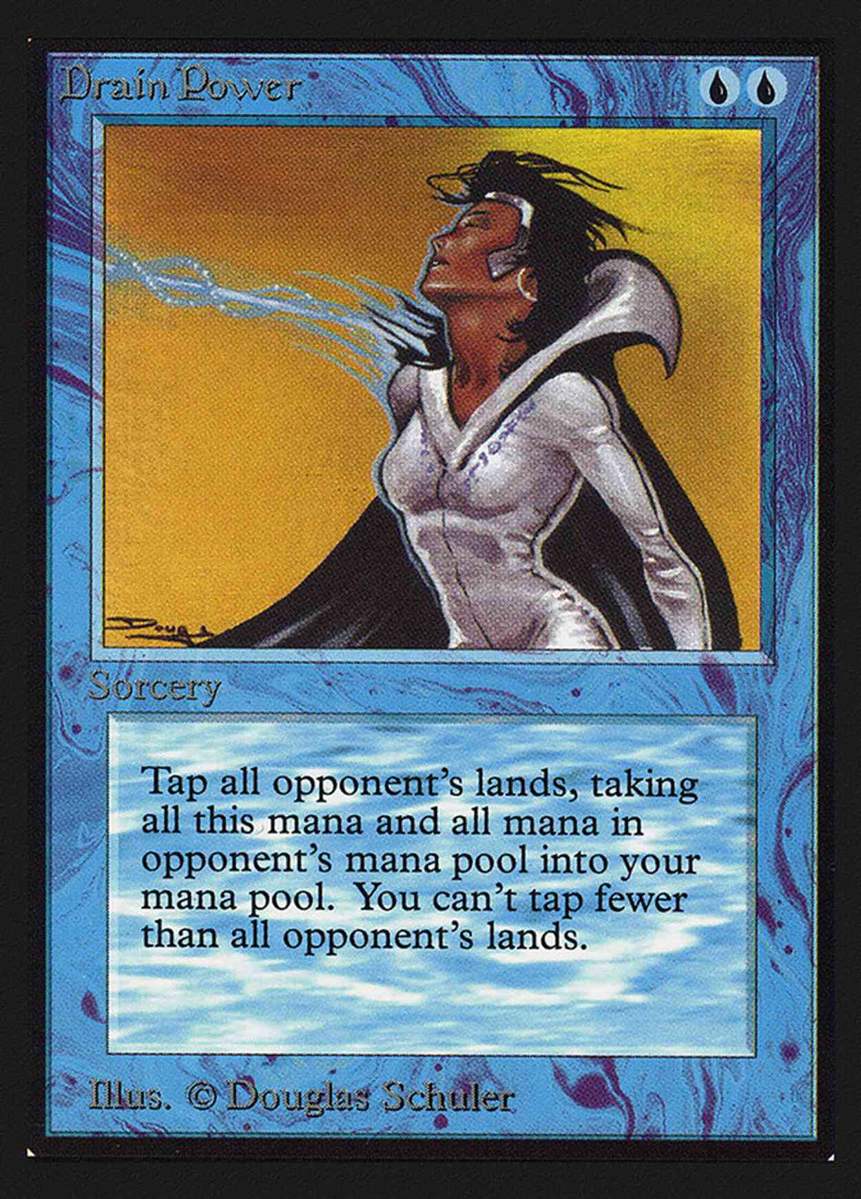 Drain Power (CE) magic card front