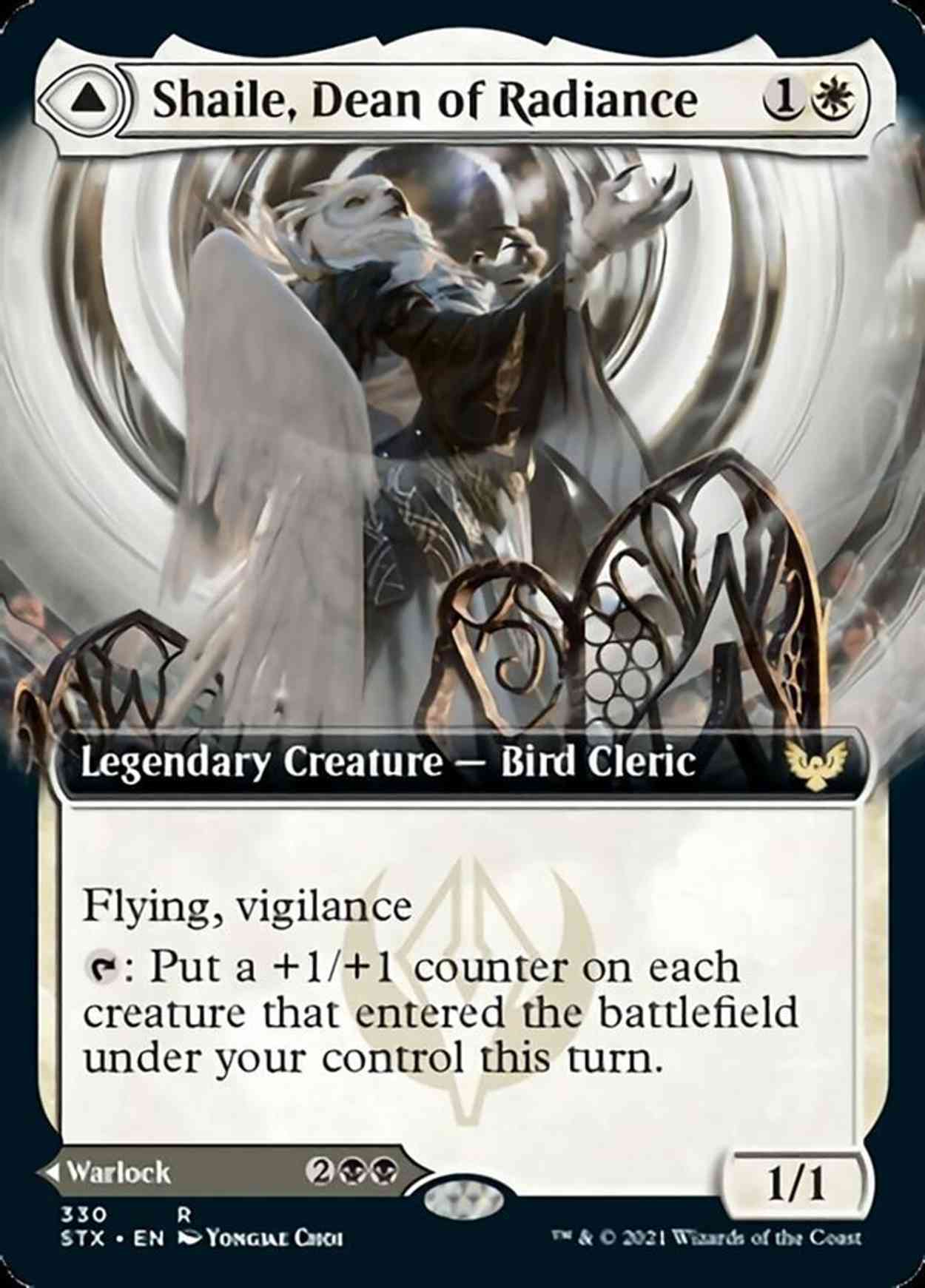 Shaile, Dean of Radiance (Extended Art) magic card front