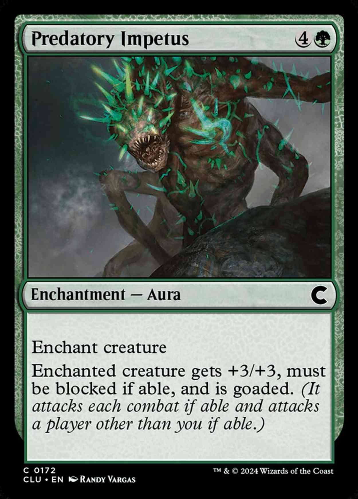 Predatory Impetus magic card front