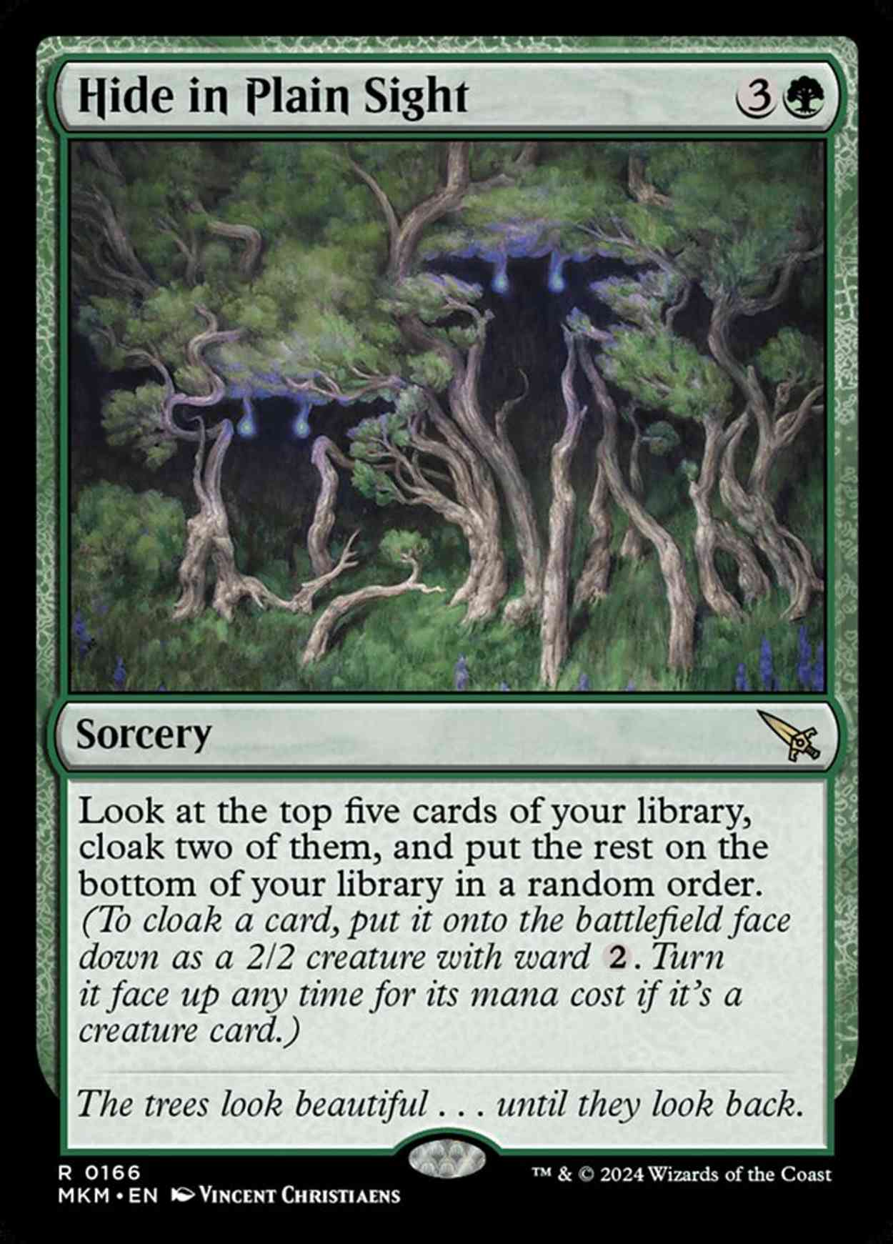 Hide in Plain Sight magic card front