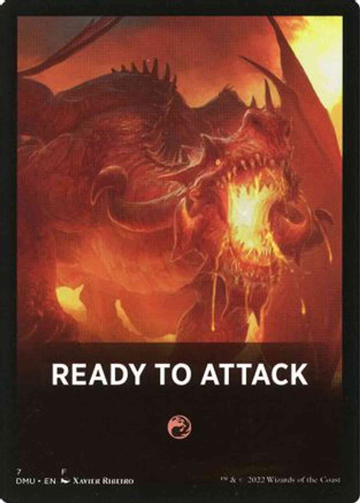 Ready to Attack Theme Card magic card front