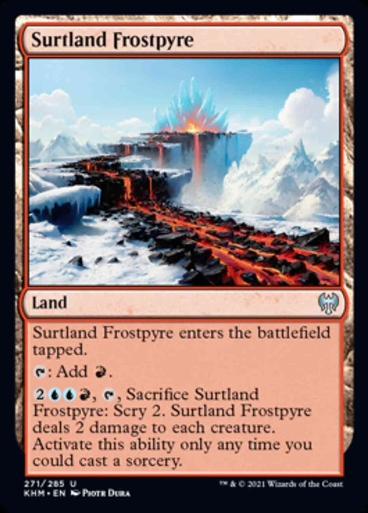 Surtland Frostpyre magic card front