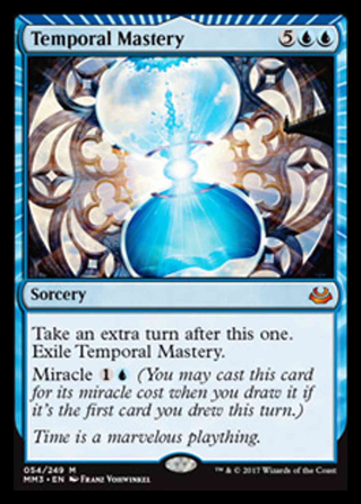 Temporal Mastery magic card front