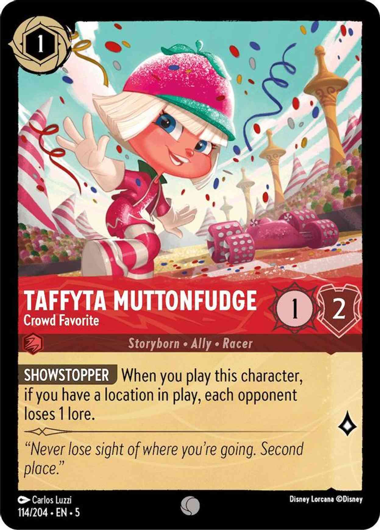 Taffyta Muttonfudge - Crowd Favorite magic card front