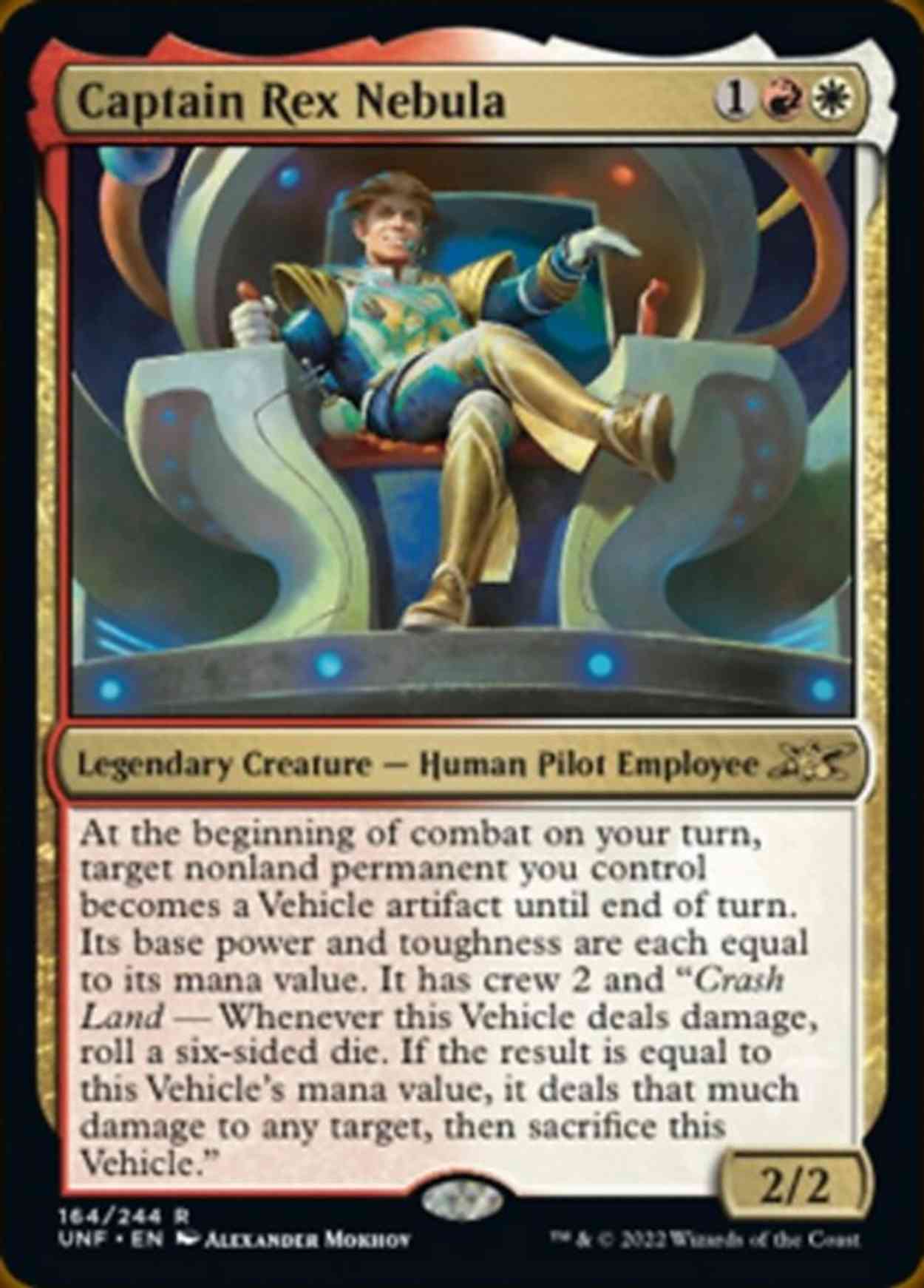 Captain Rex Nebula magic card front