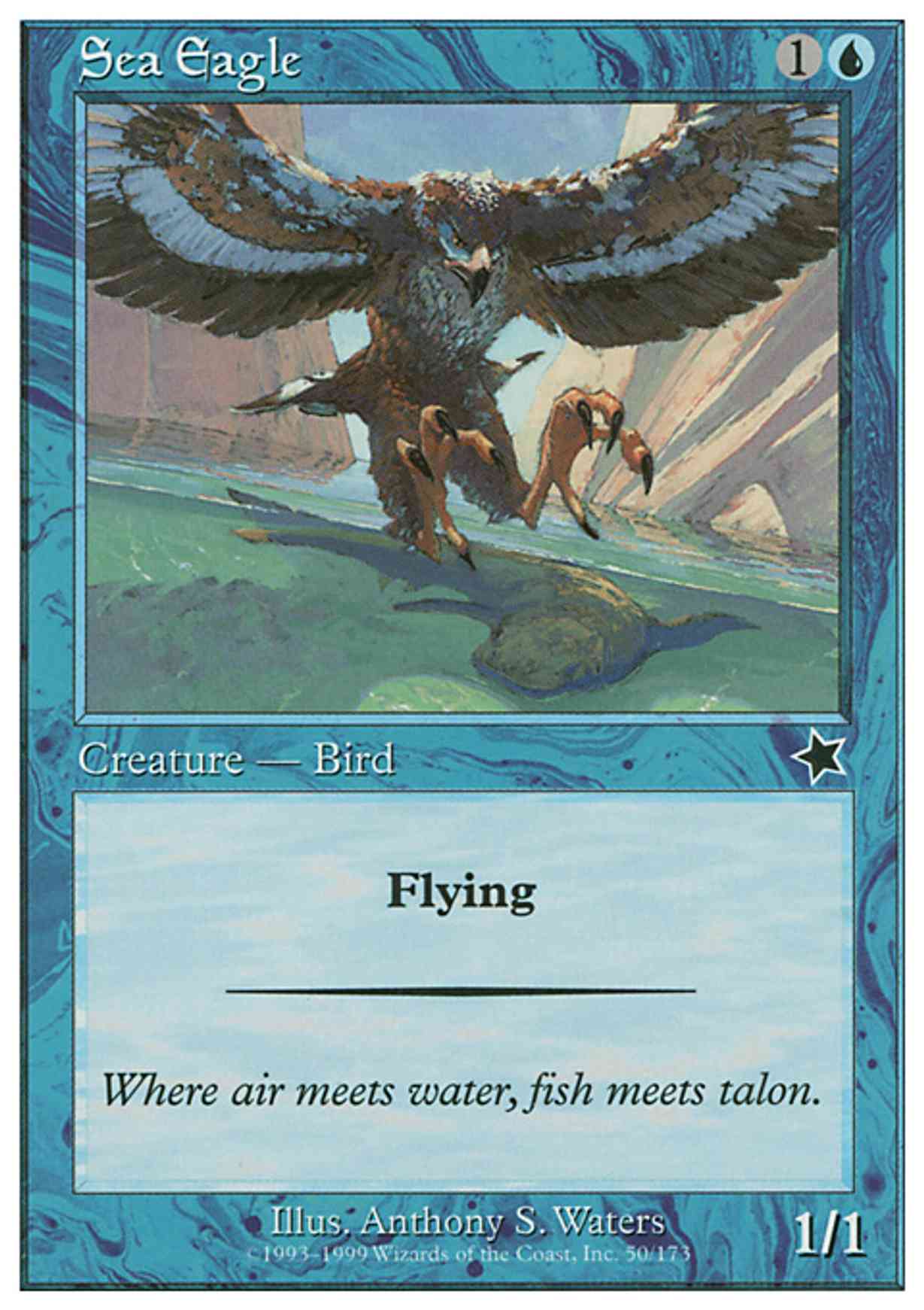 Sea Eagle magic card front
