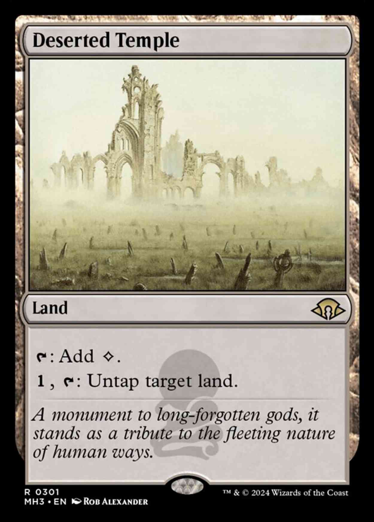 Deserted Temple magic card front