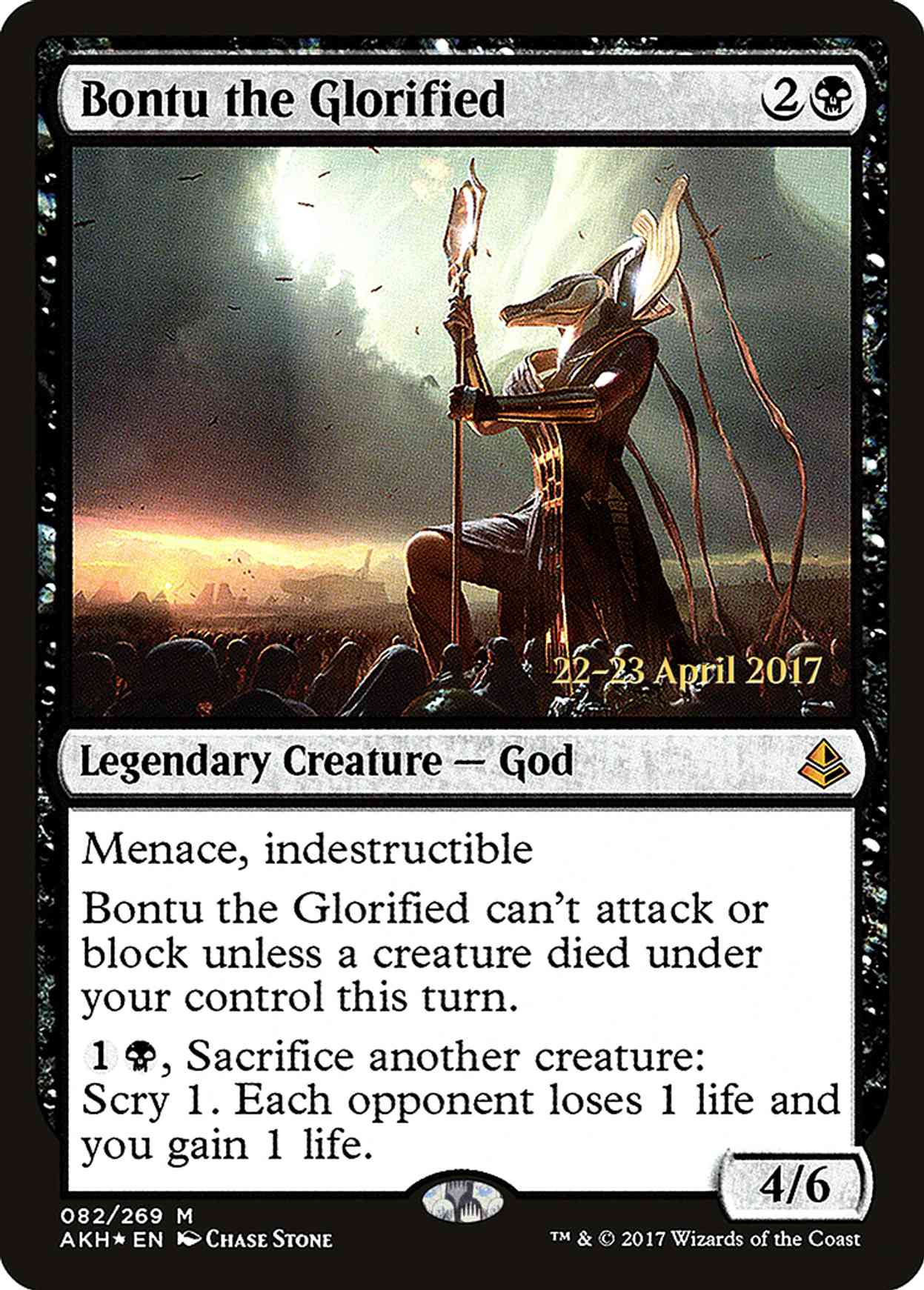Bontu the Glorified magic card front