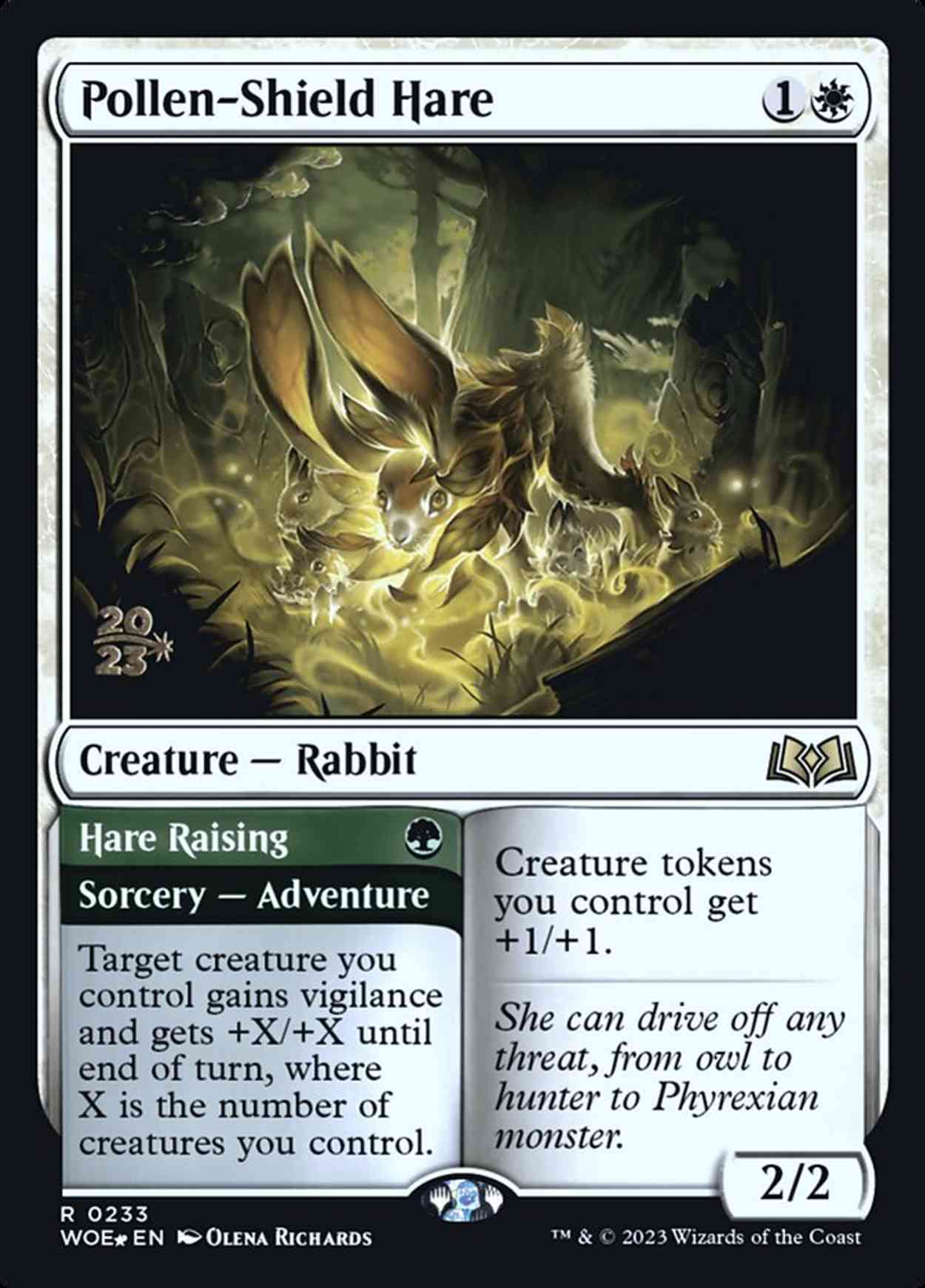 Pollen-Shield Hare magic card front