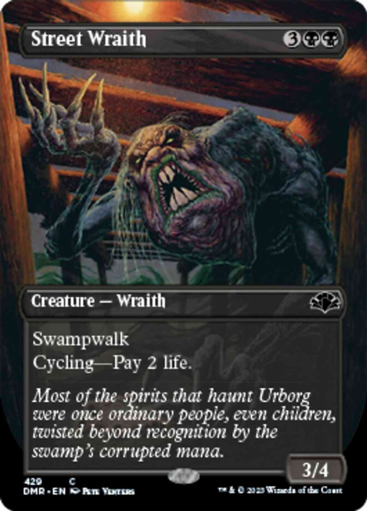 Street Wraith (Borderless) magic card front