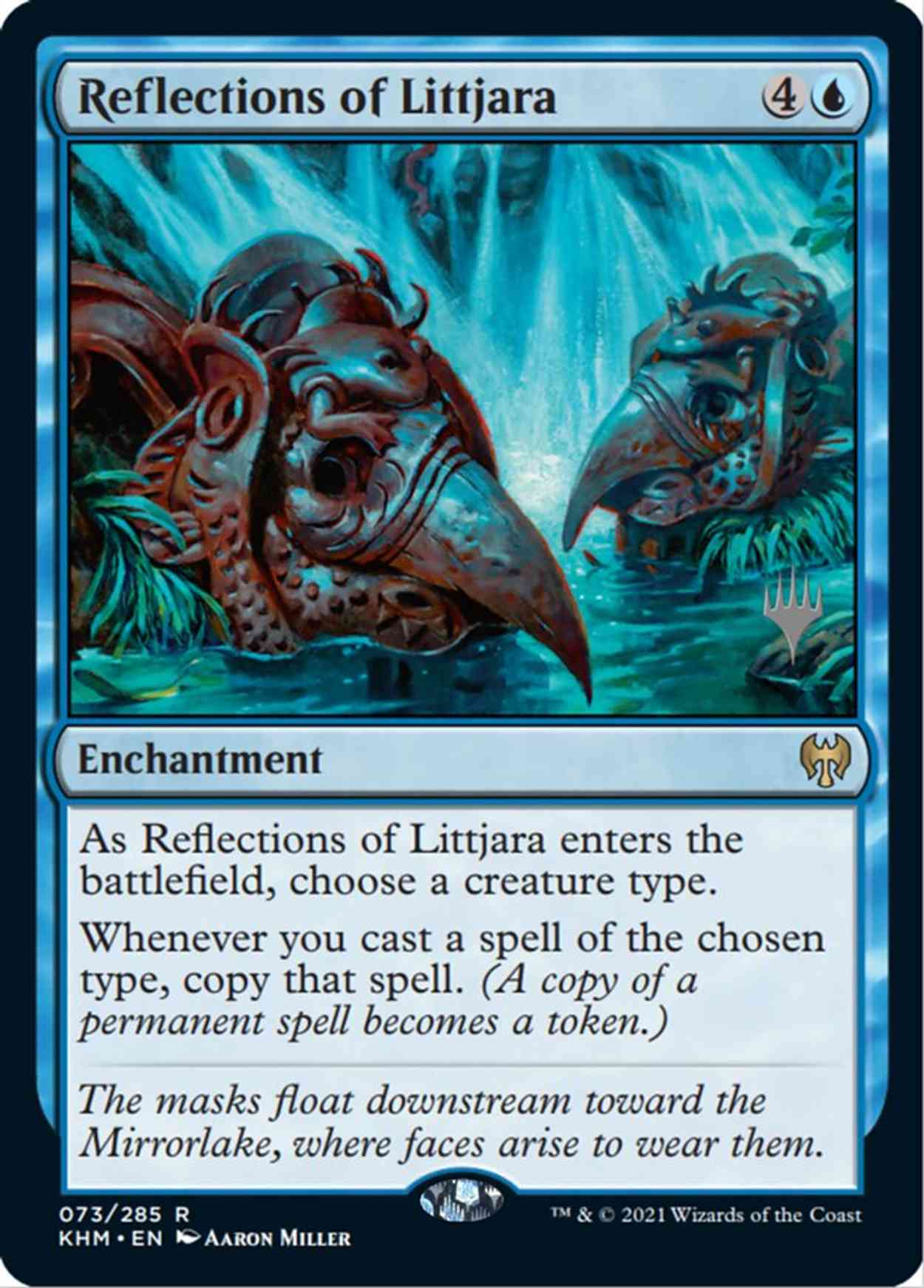 Reflections of Littjara magic card front