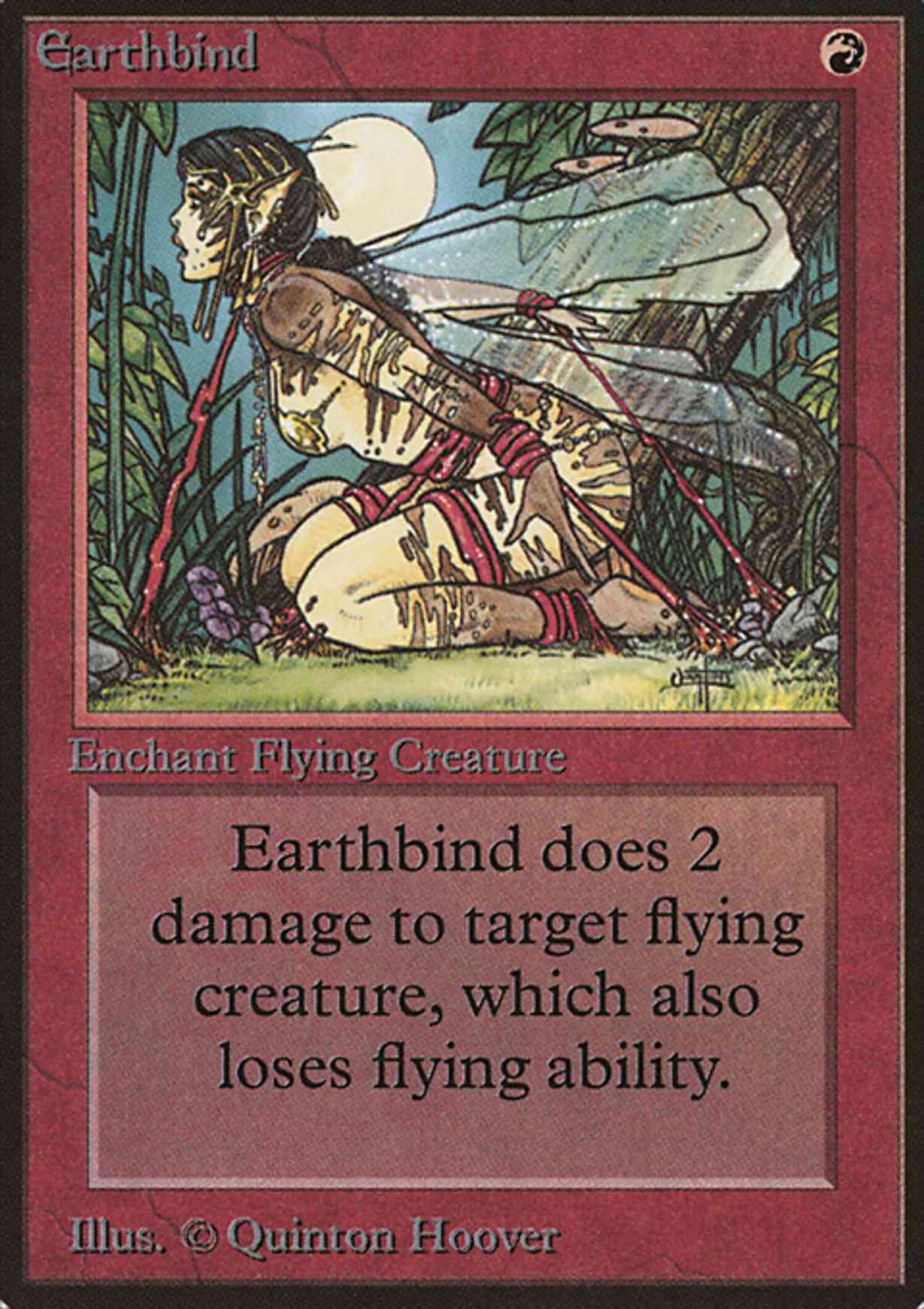 Earthbind magic card front