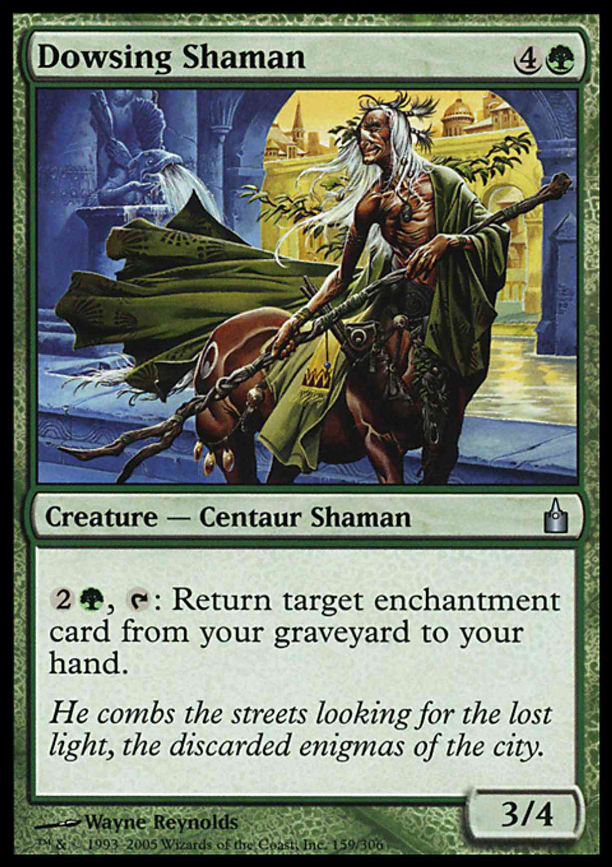 Dowsing Shaman magic card front