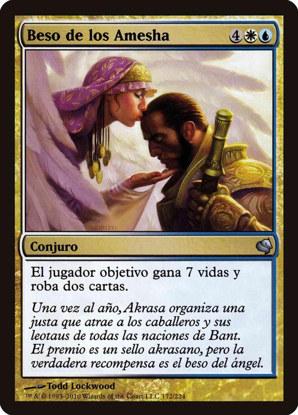 Kiss of the Amesha (Retro Frame) magic card front