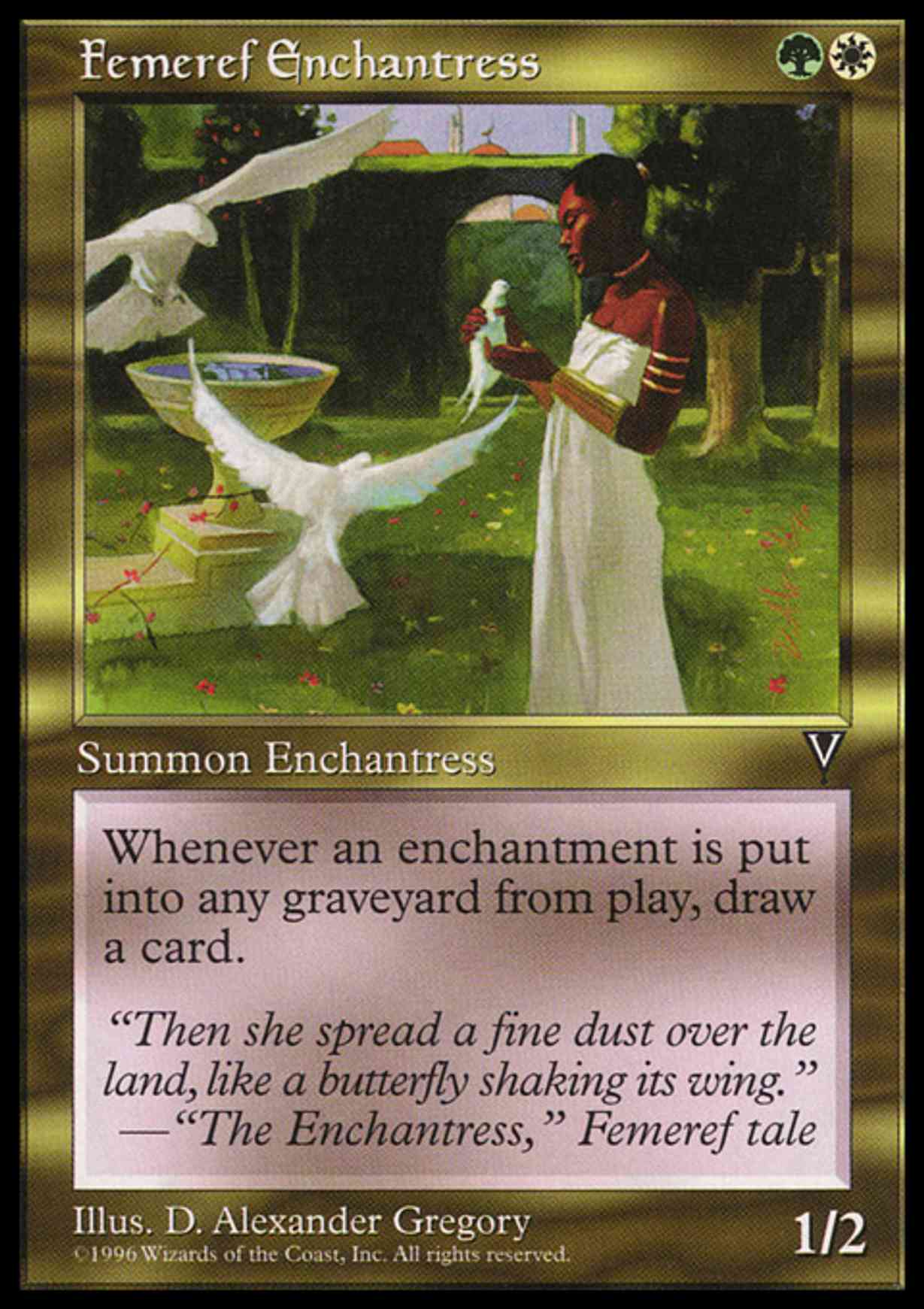 Femeref Enchantress magic card front