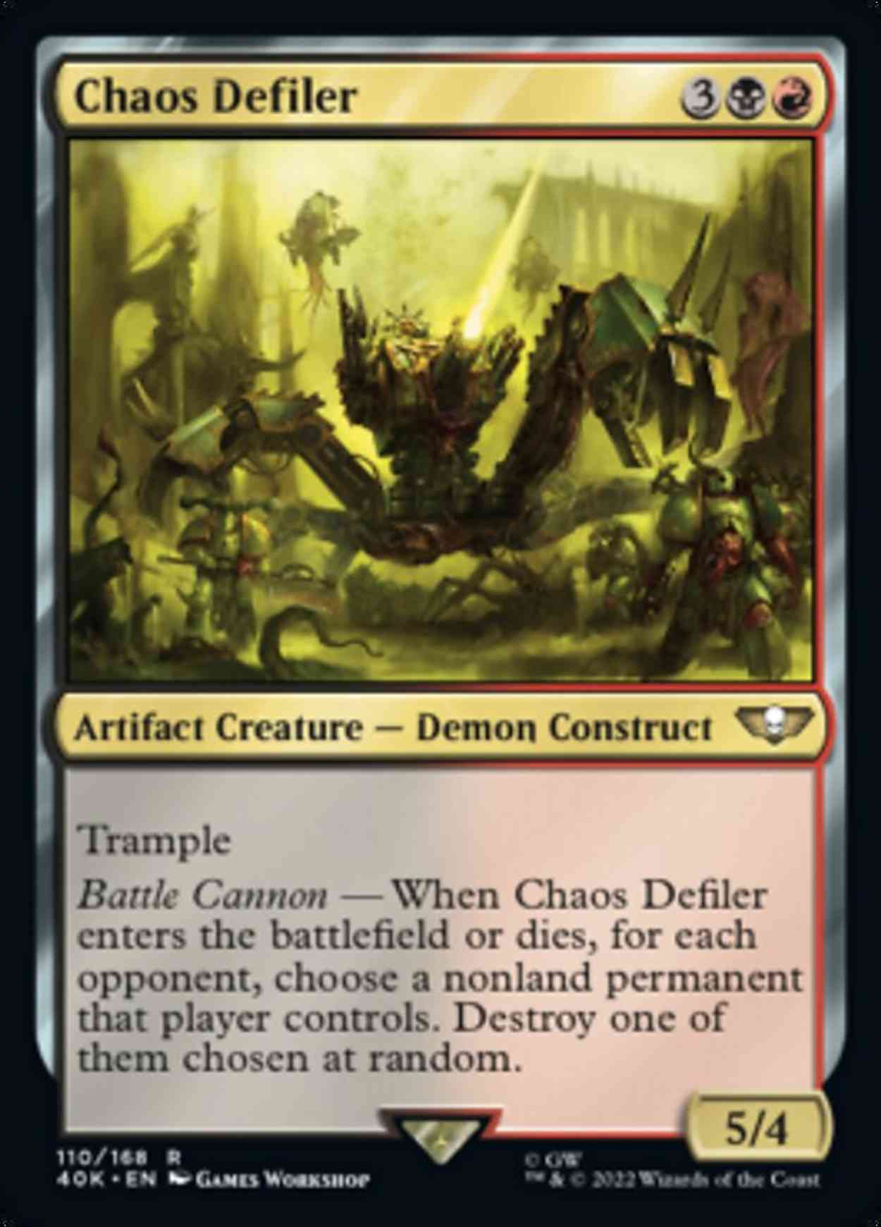 Chaos Defiler (Surge Foil) magic card front