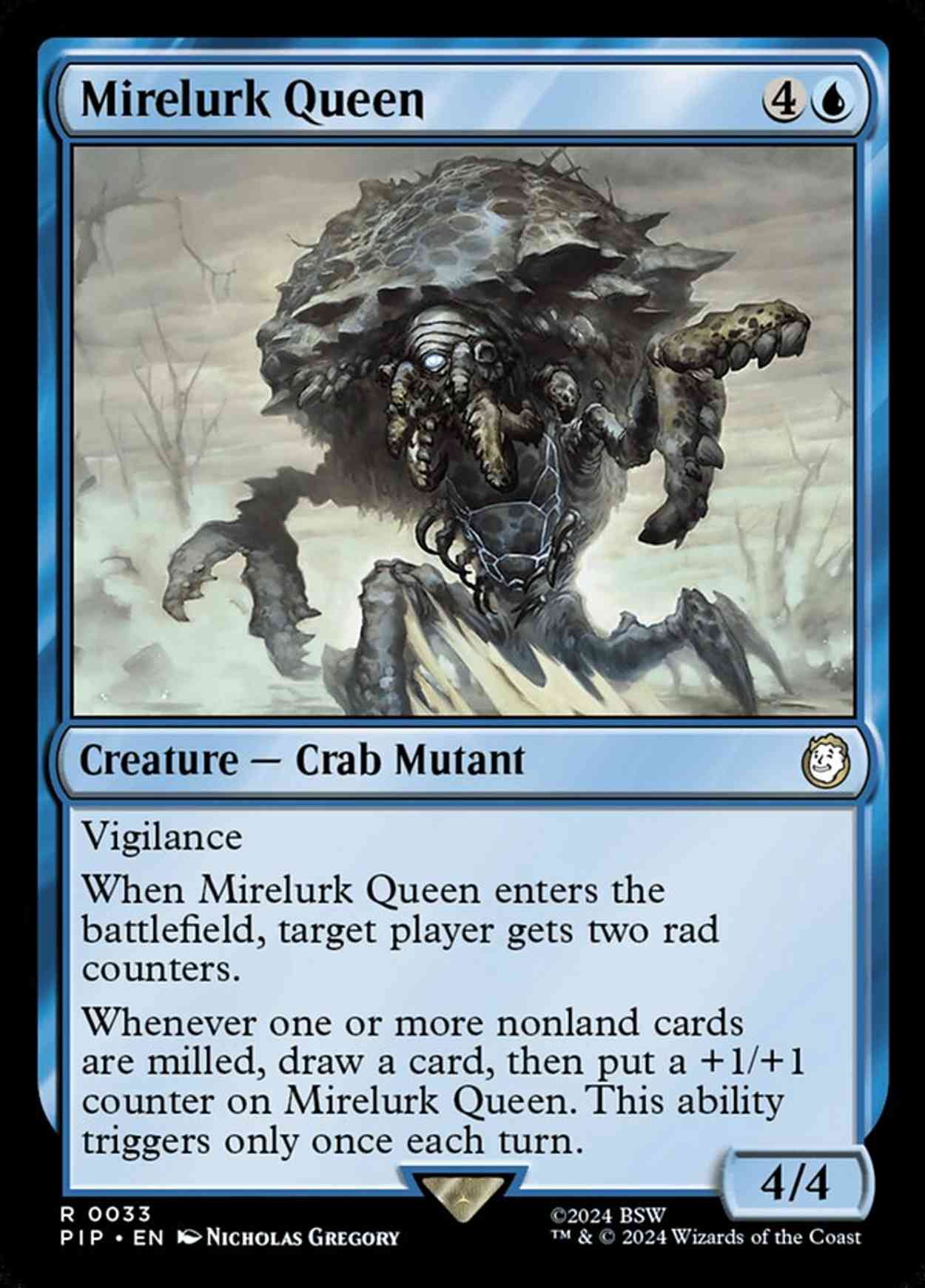 Mirelurk Queen magic card front