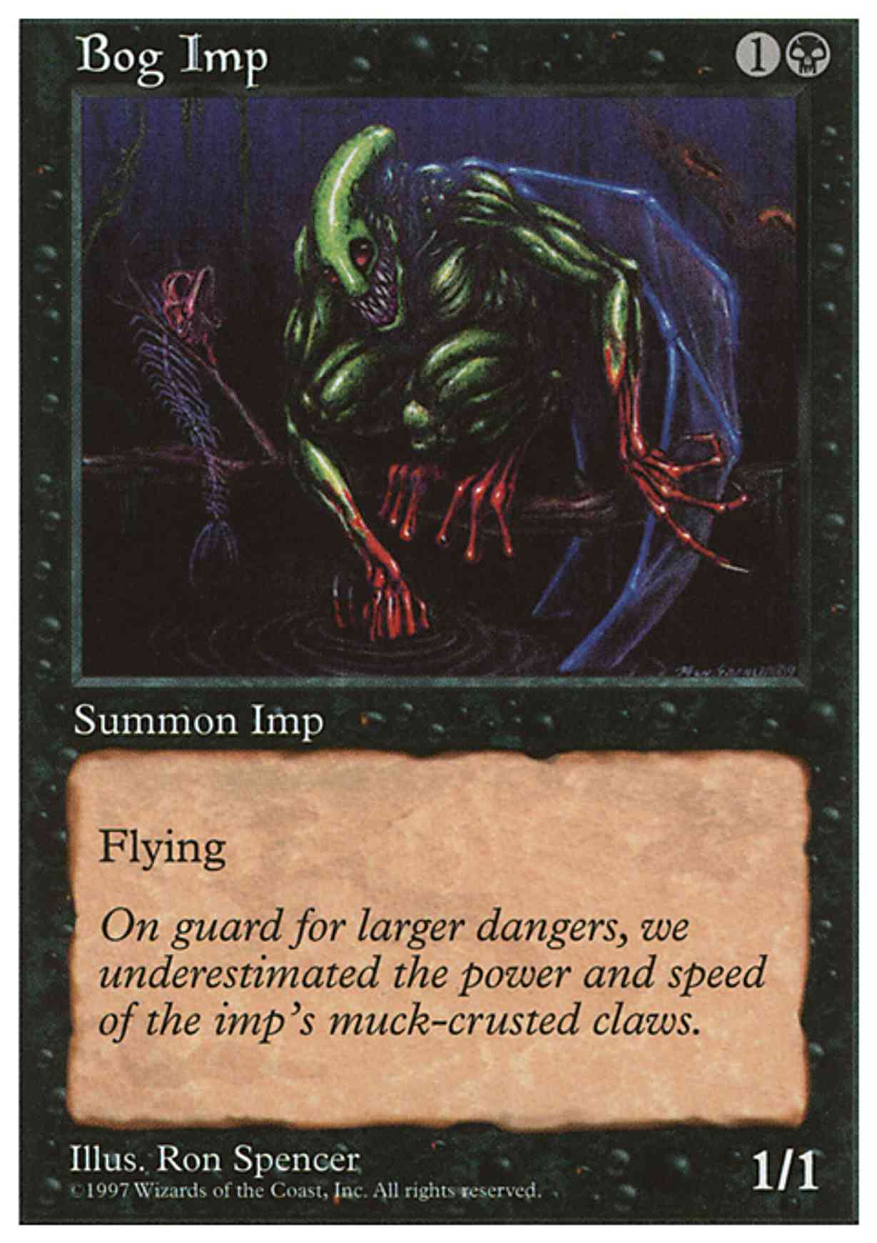 Bog Imp magic card front