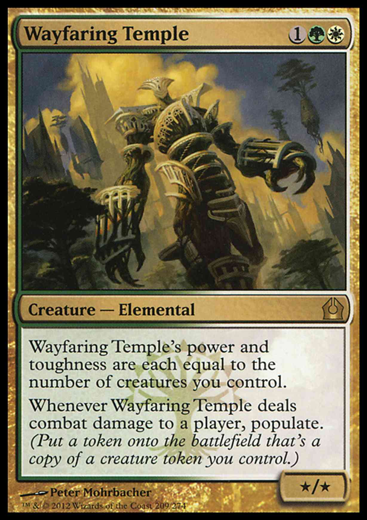 Wayfaring Temple magic card front