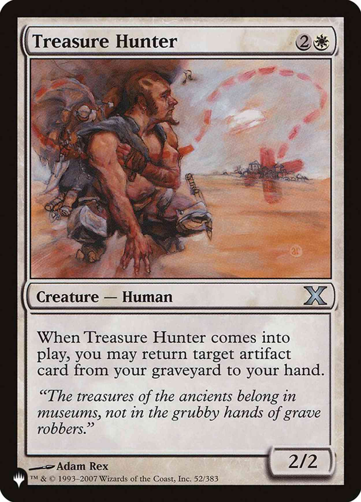 Treasure Hunter magic card front