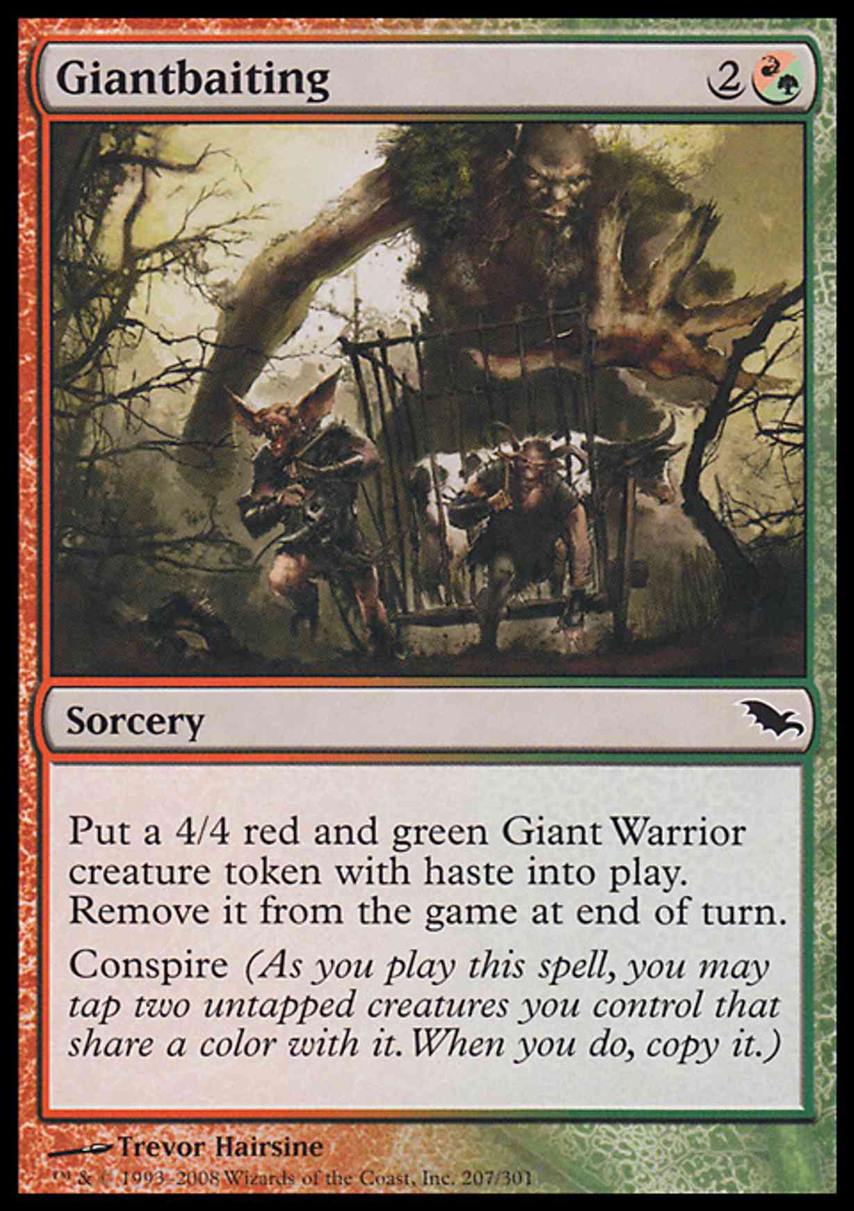 Giantbaiting magic card front