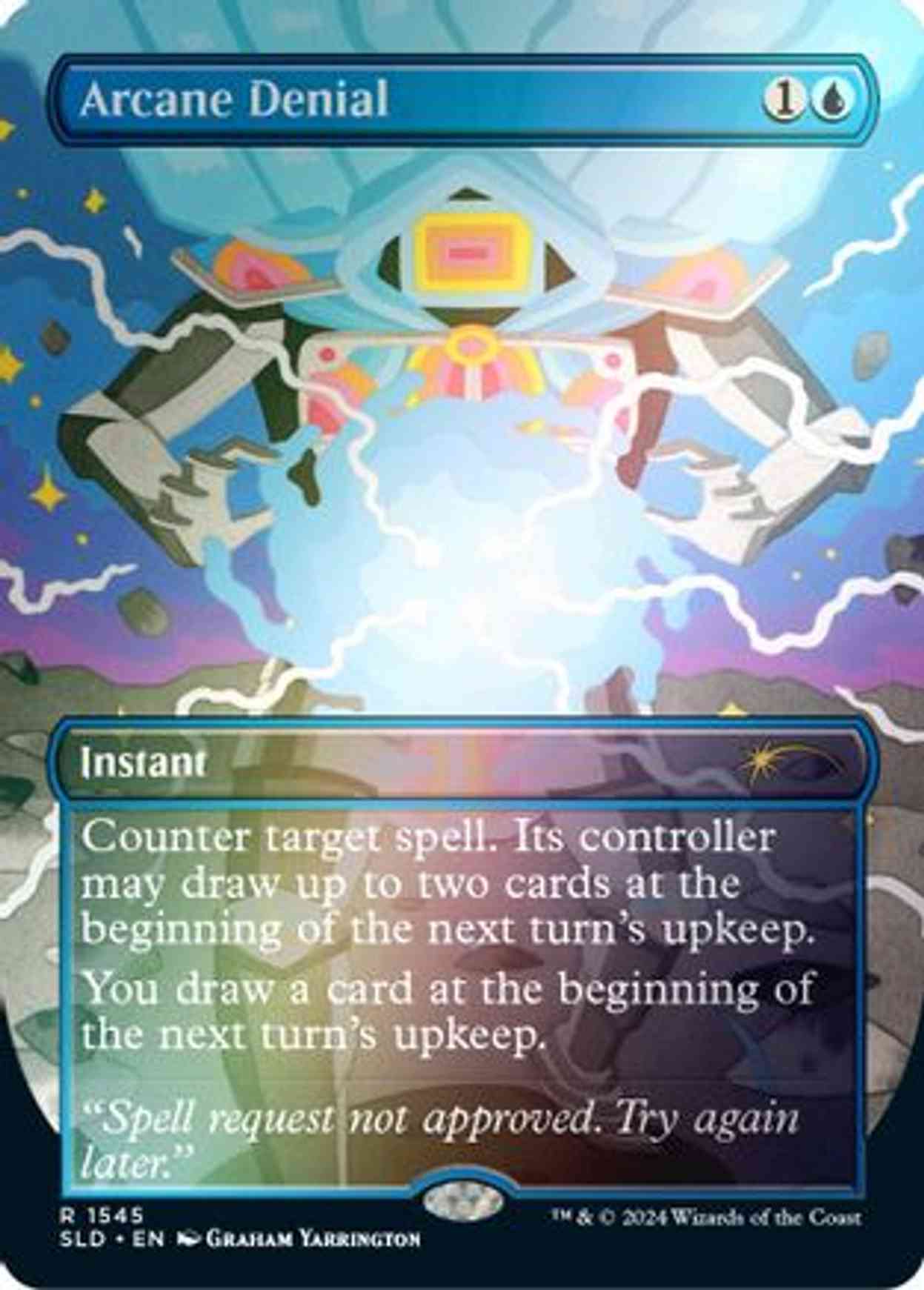 Arcane Denial (Rainbow Foil) magic card front