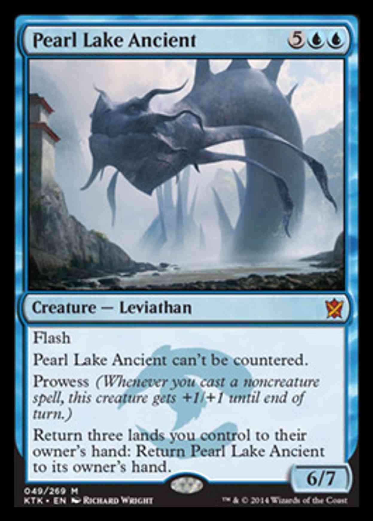 Pearl Lake Ancient magic card front