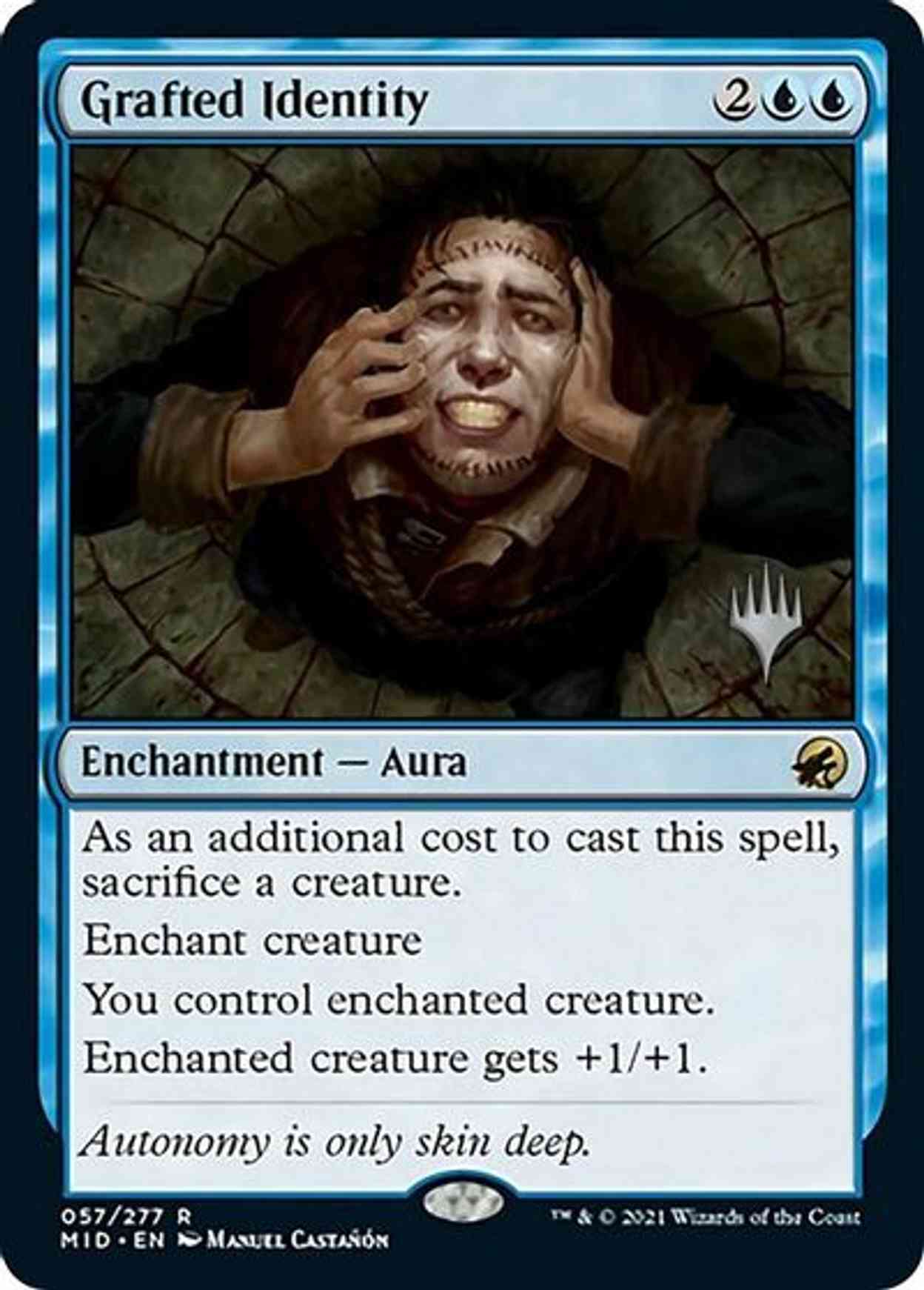 Grafted Identity magic card front