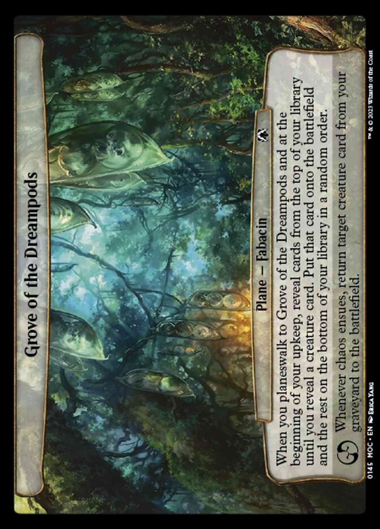 Grove of the Dreampods magic card front