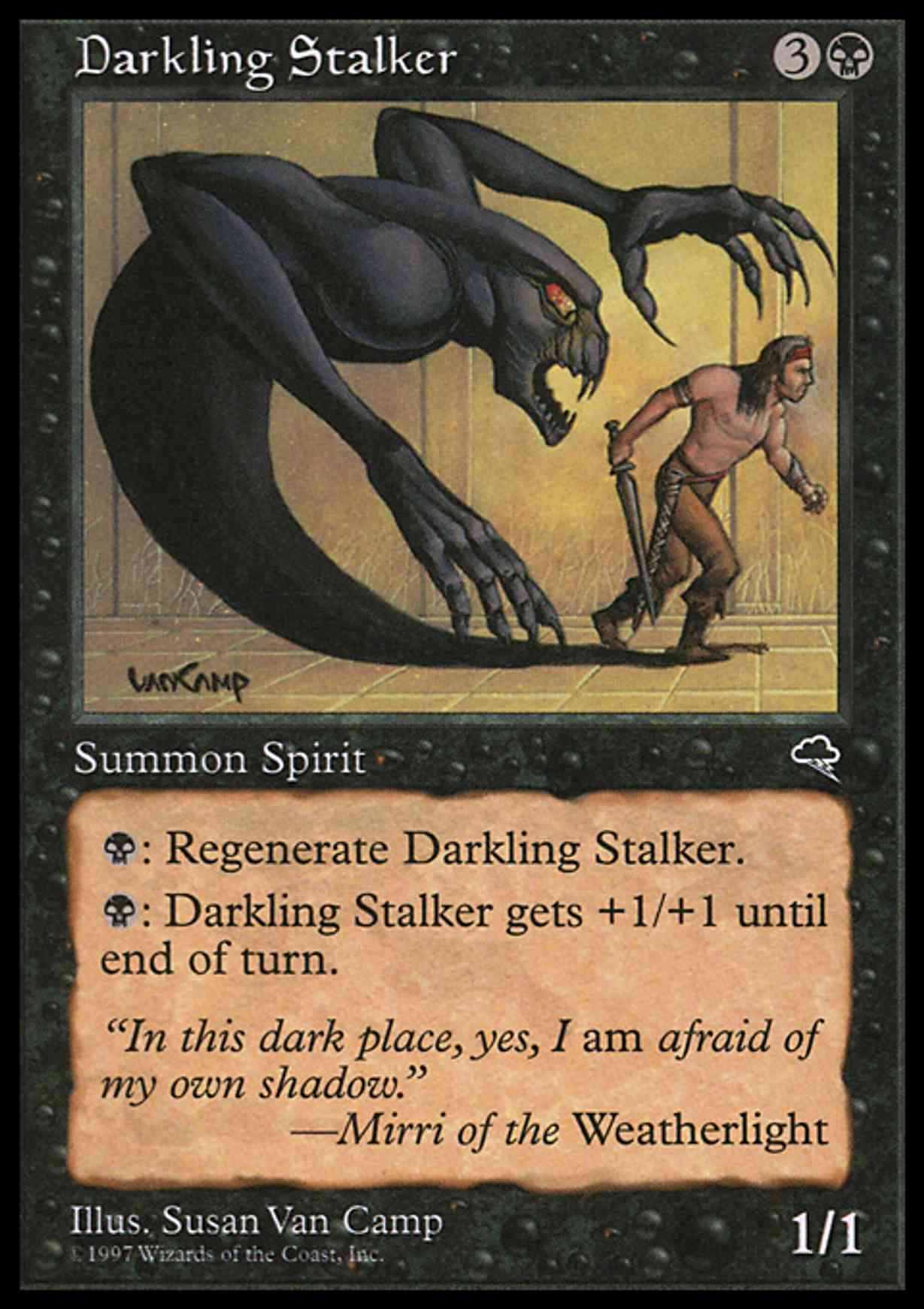 Darkling Stalker magic card front