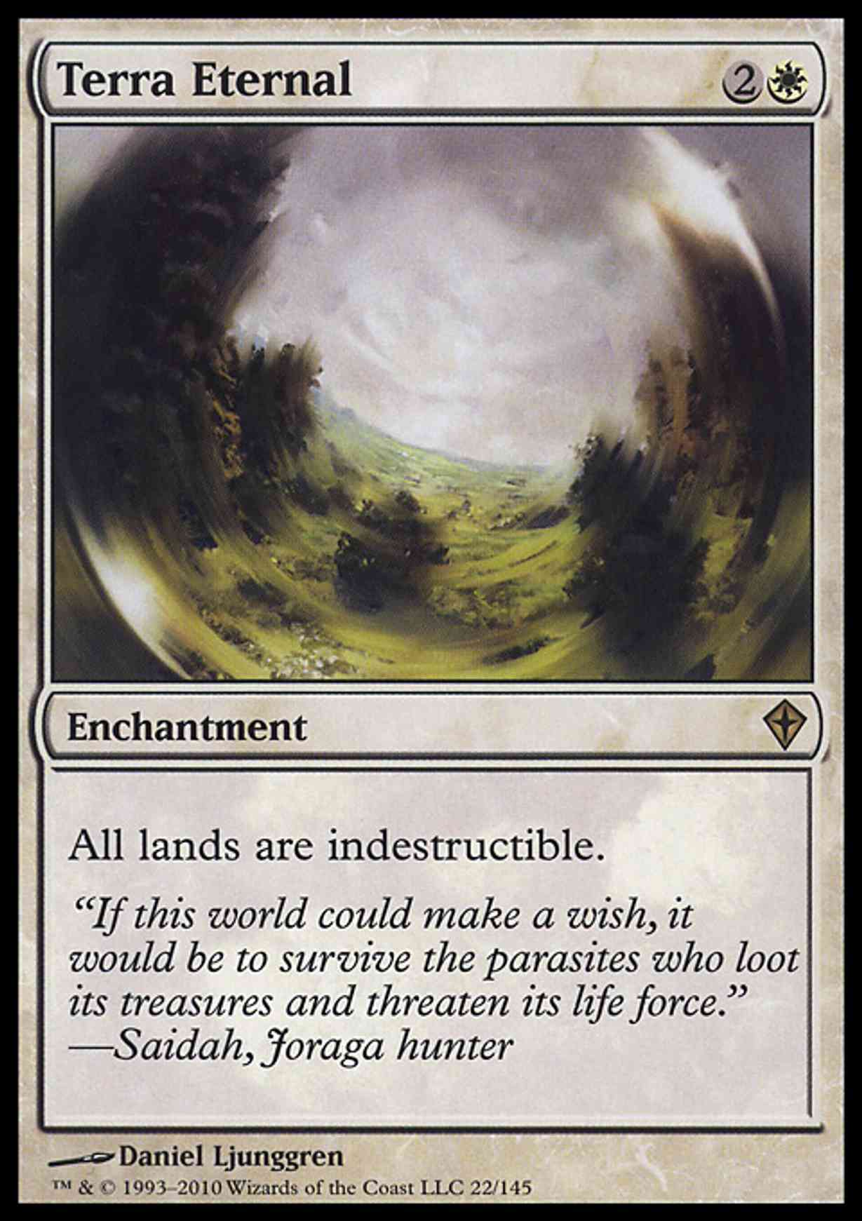 Terra Eternal magic card front