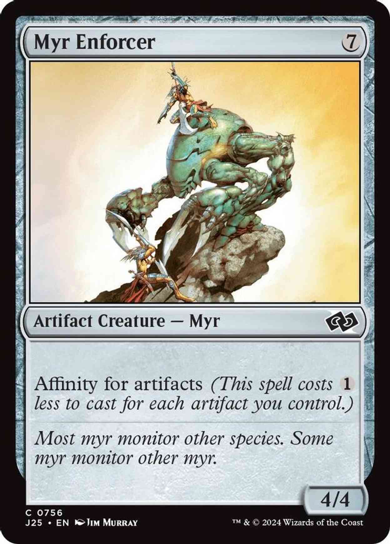 Myr Enforcer magic card front