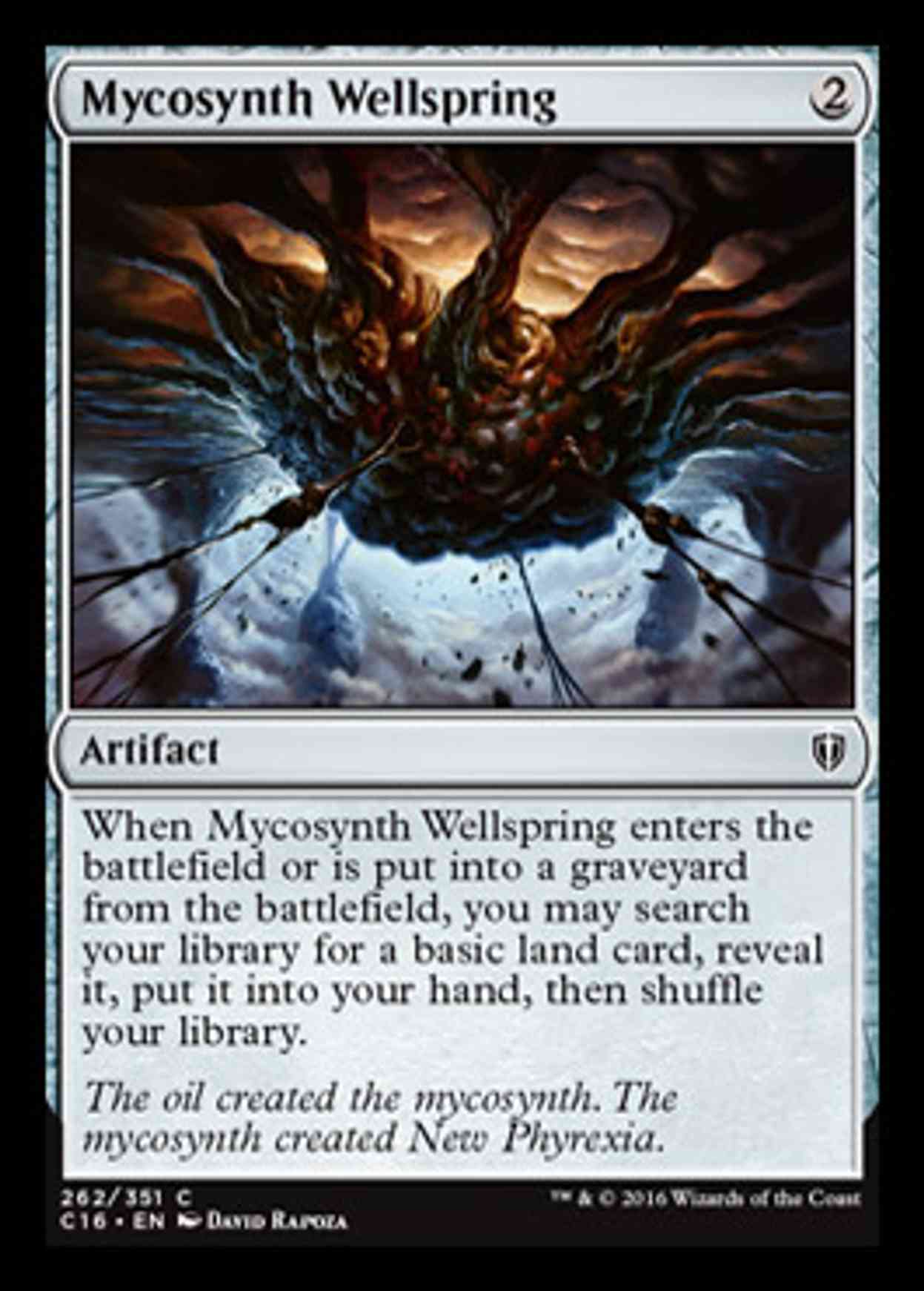 Mycosynth Wellspring magic card front